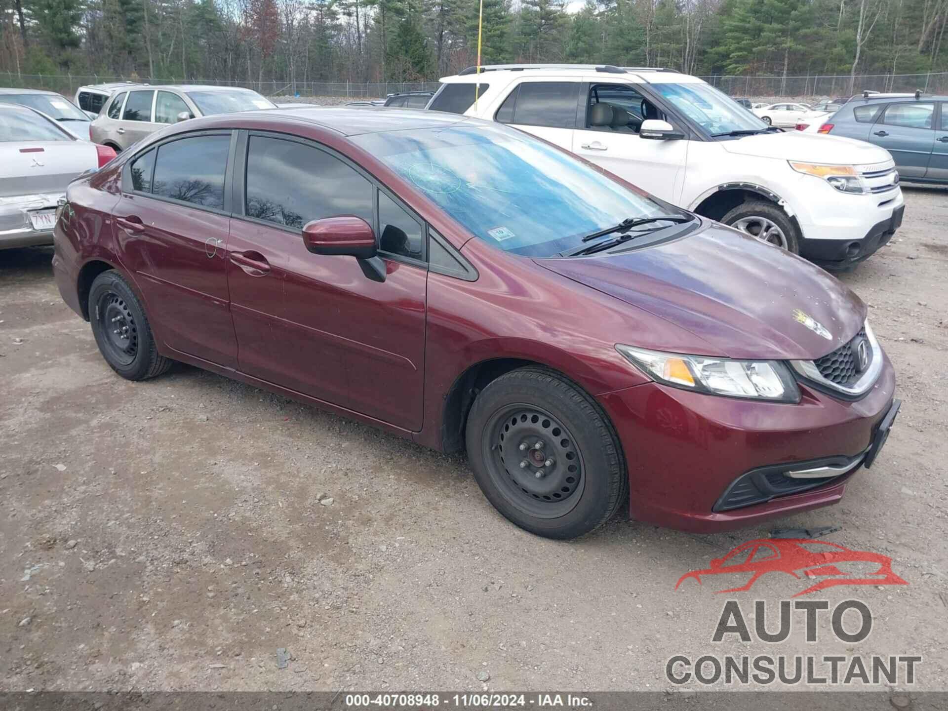 HONDA CIVIC 2015 - 19XFB2F51FE258966
