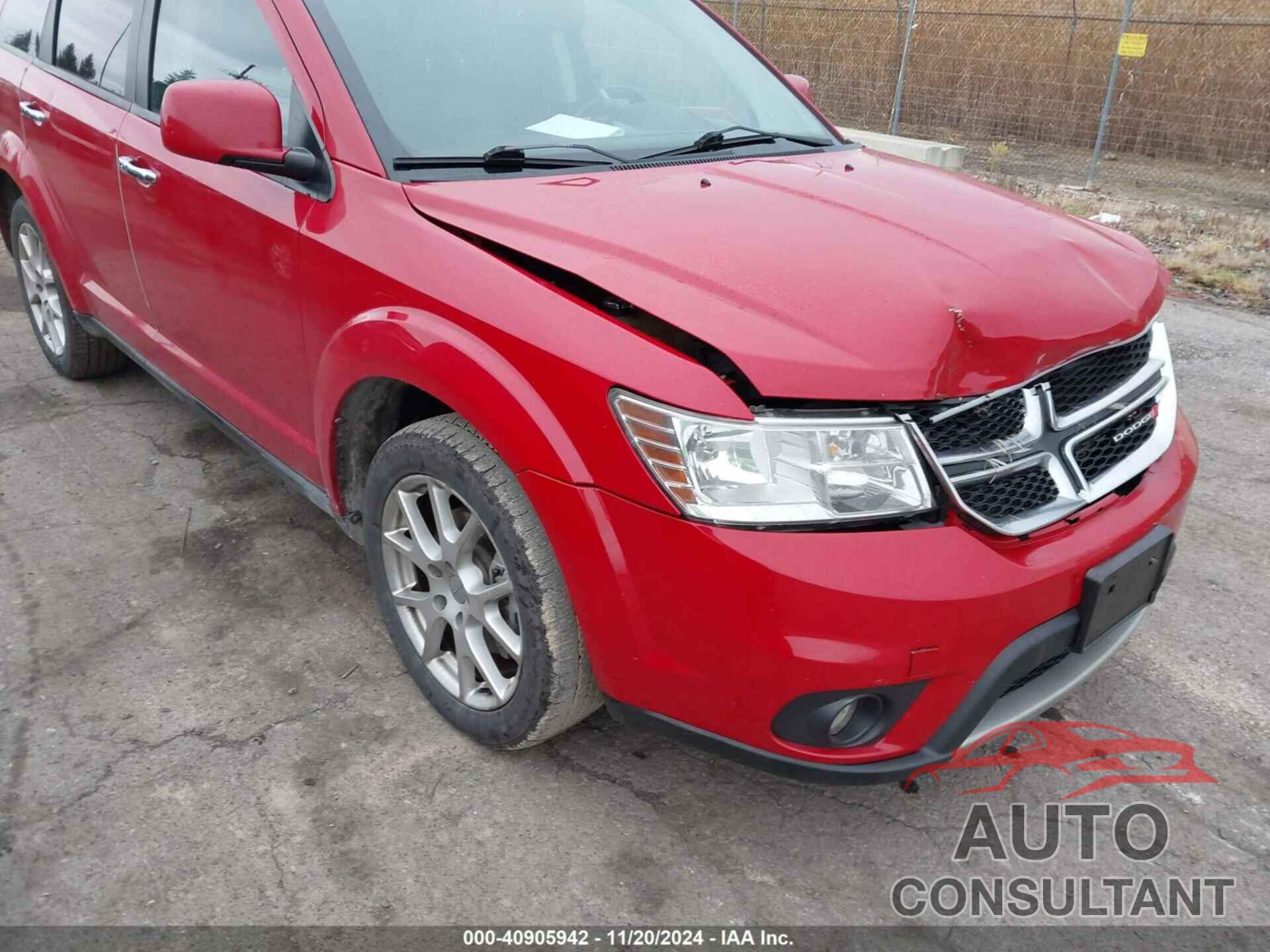 DODGE JOURNEY 2013 - 3C4PDCDG3DT588996