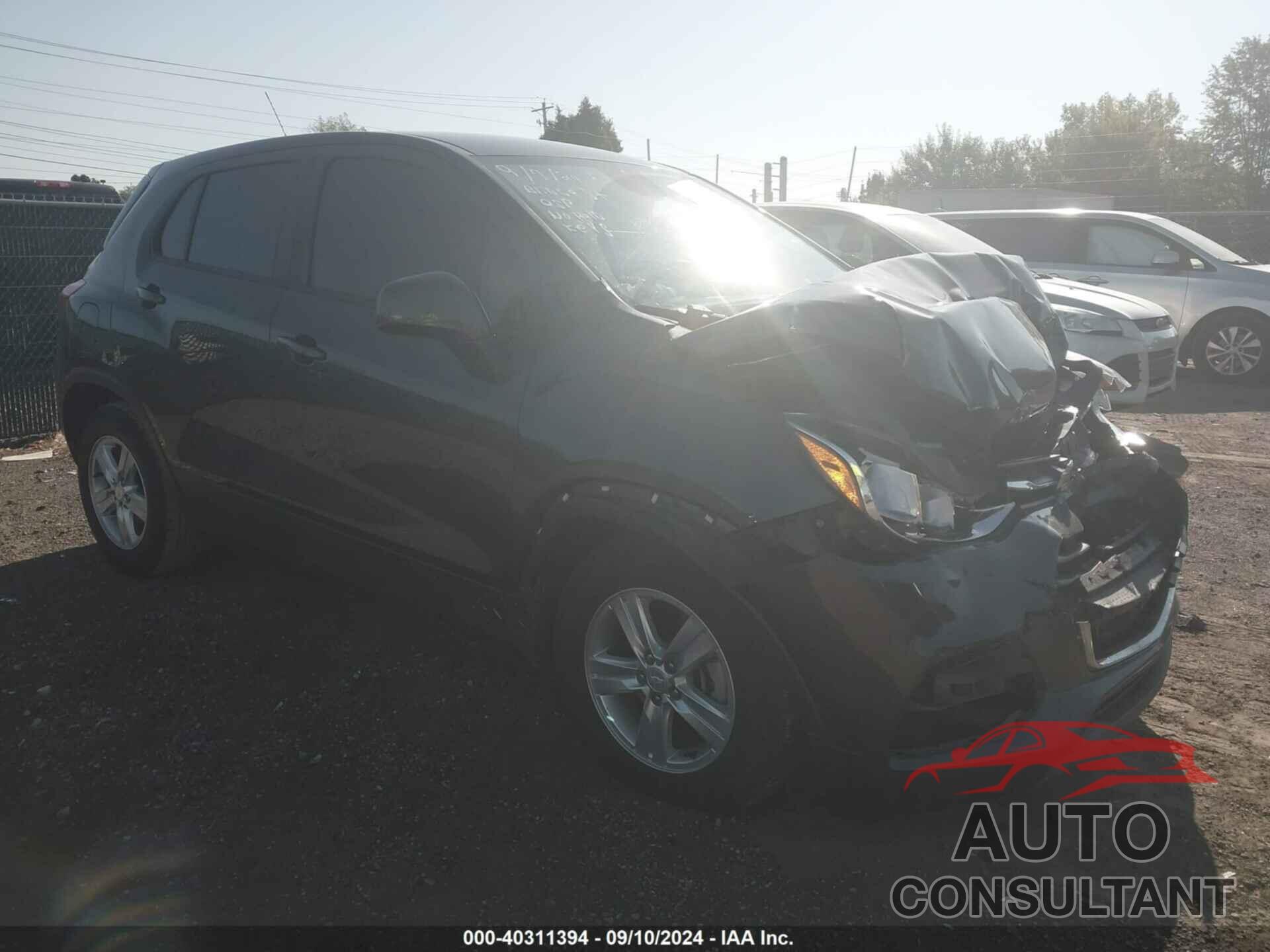 CHEVROLET TRAX 2019 - 3GNCJKSB9KL351782