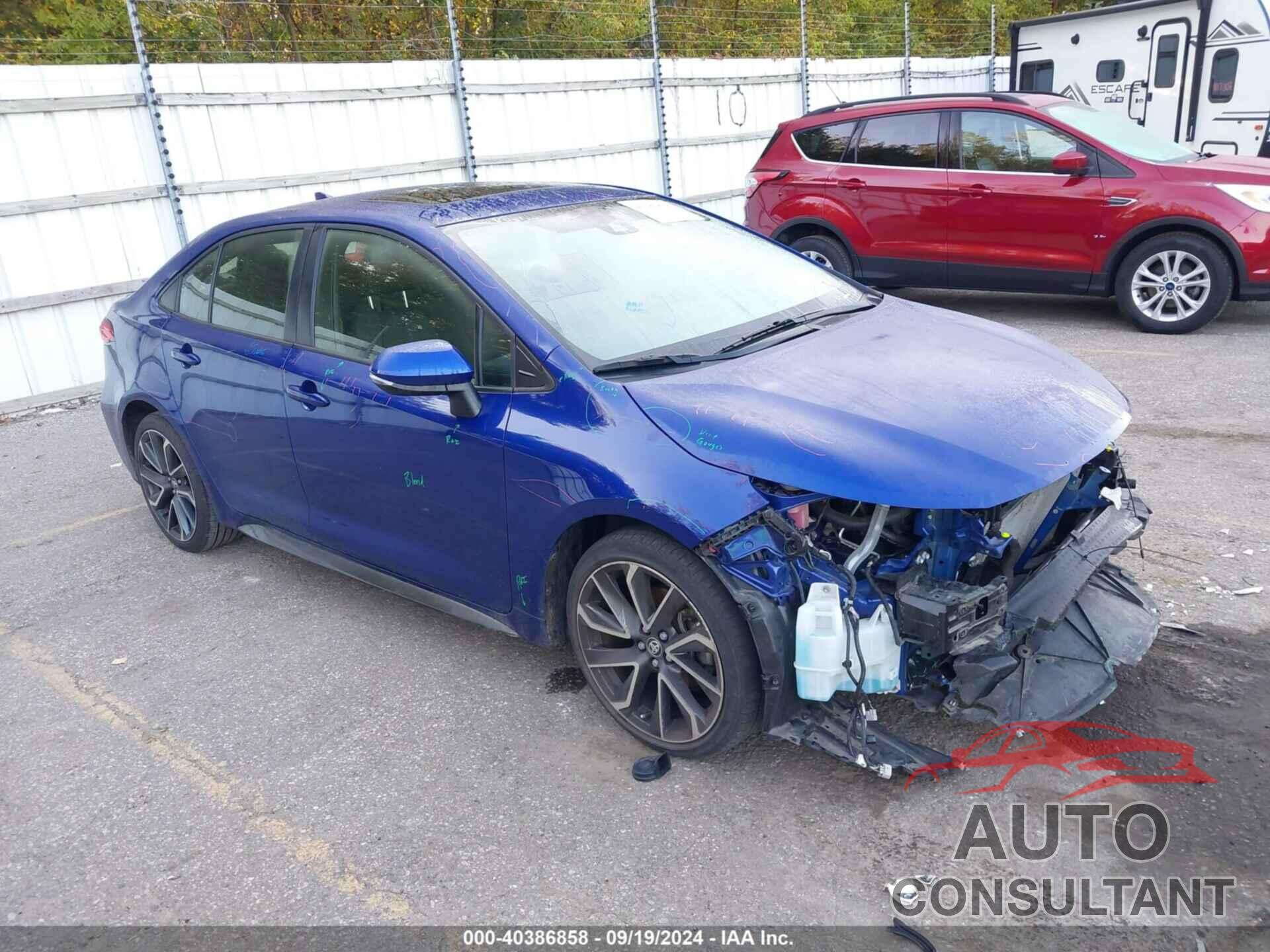 TOYOTA COROLLA 2021 - JTDP4MCE6MJ062472