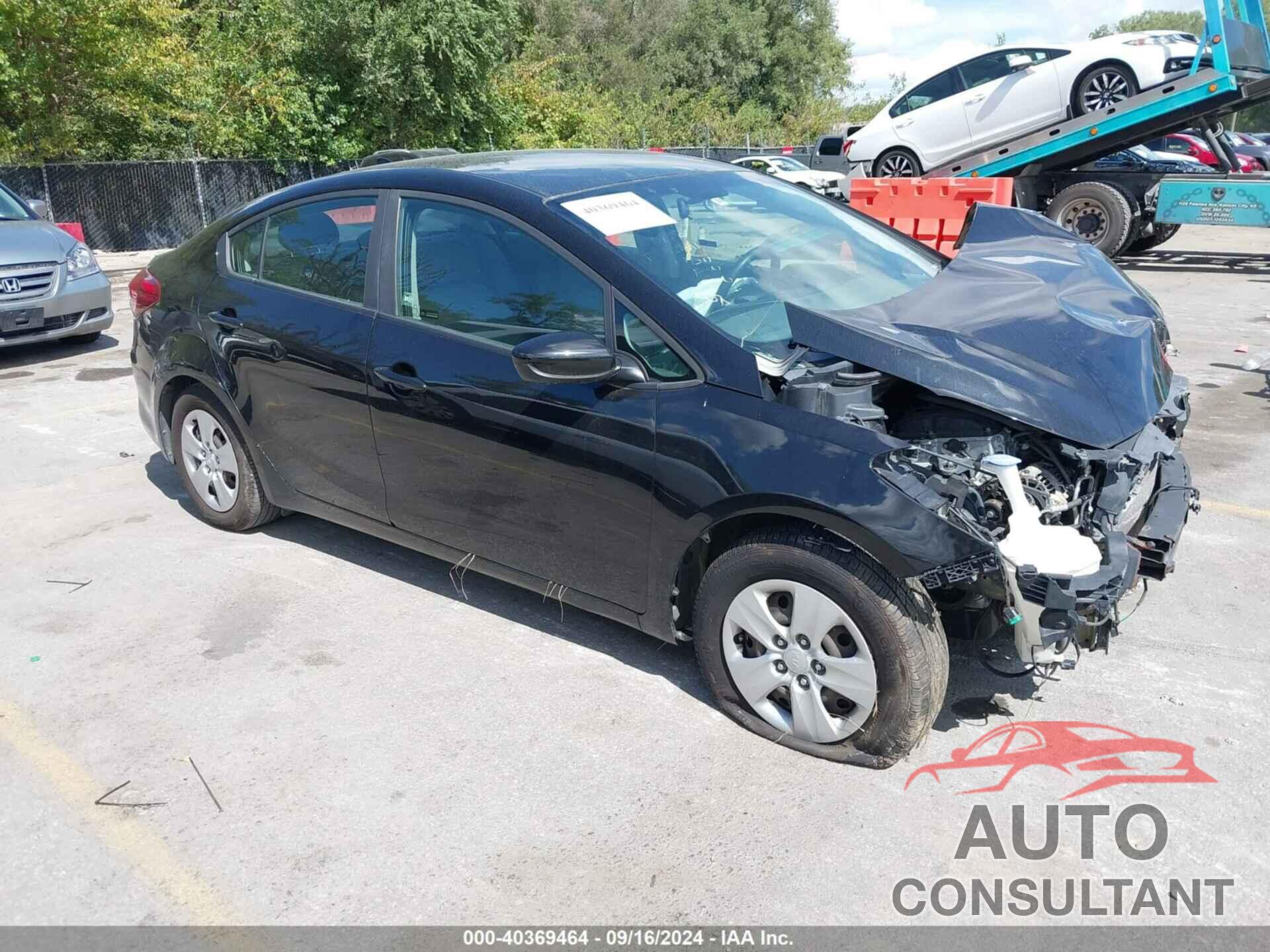 KIA FORTE 2017 - 3KPFK4A78HE084370