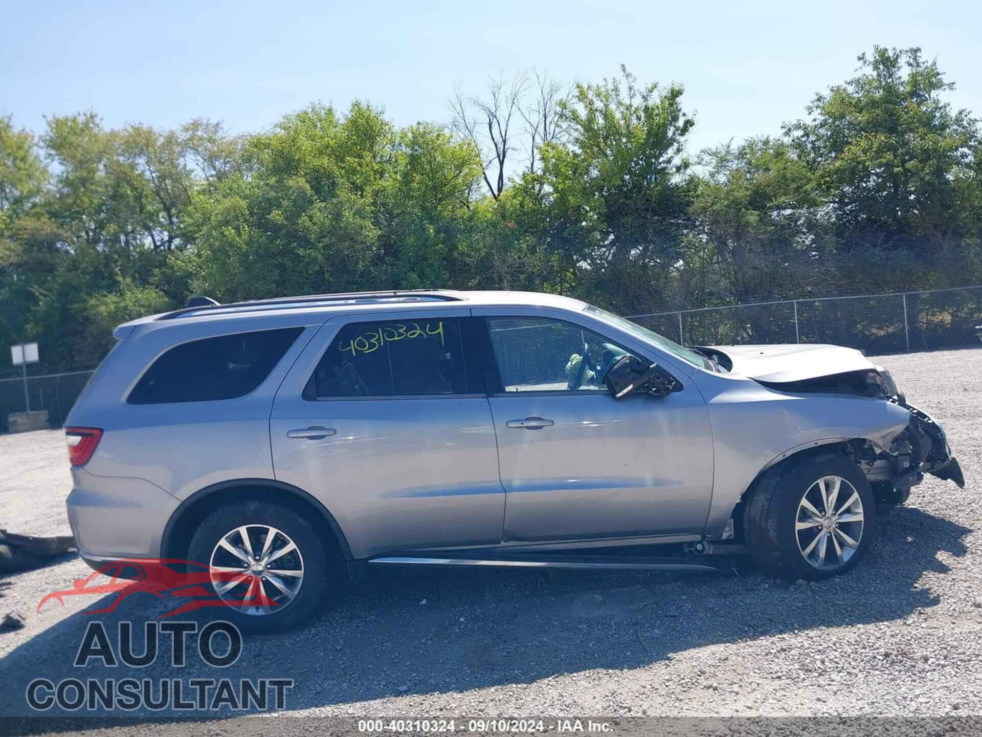 DODGE DURANGO 2016 - 1C4RDJDG9GC437576