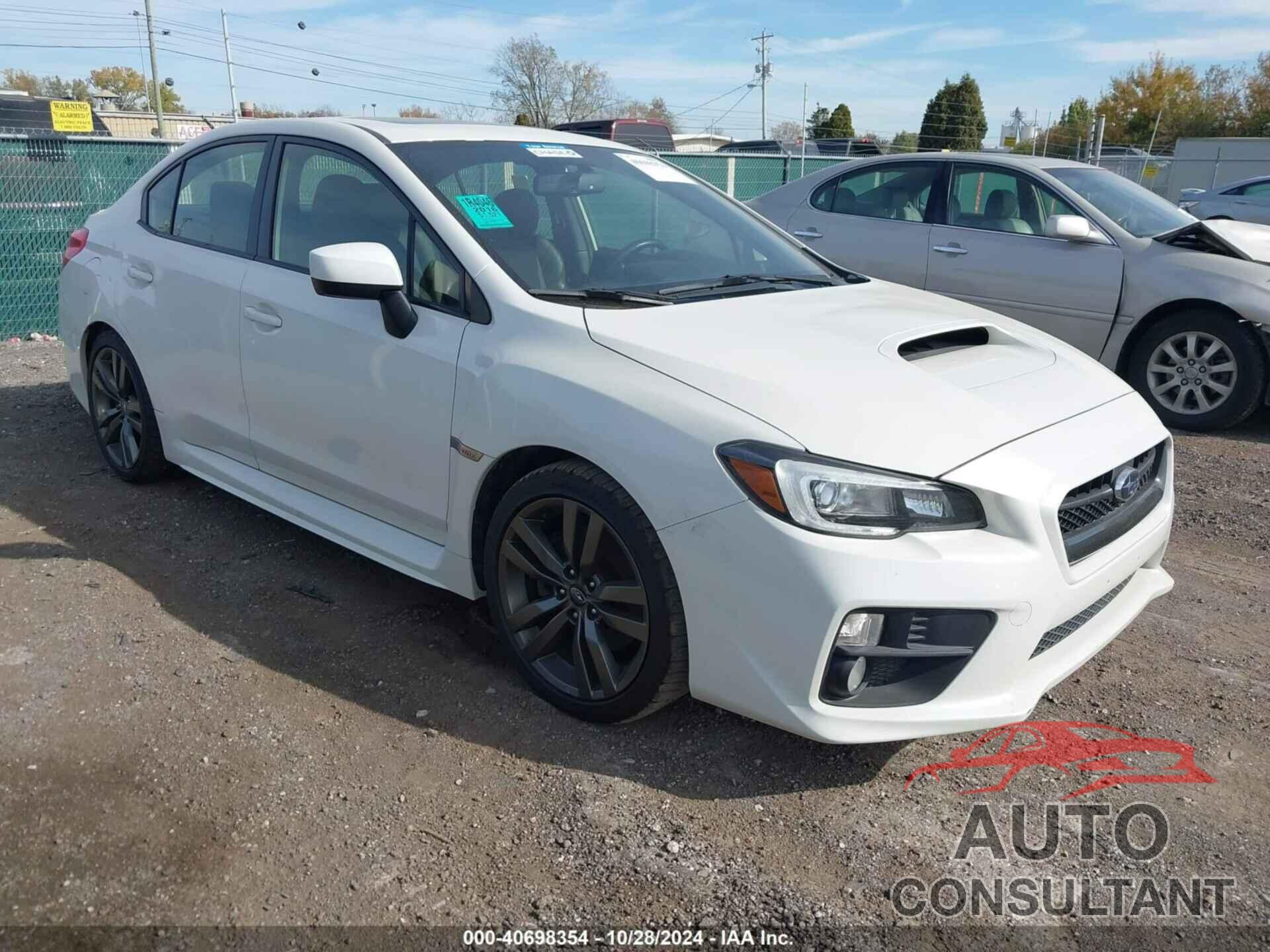 SUBARU WRX 2016 - JF1VA1J69G9815840