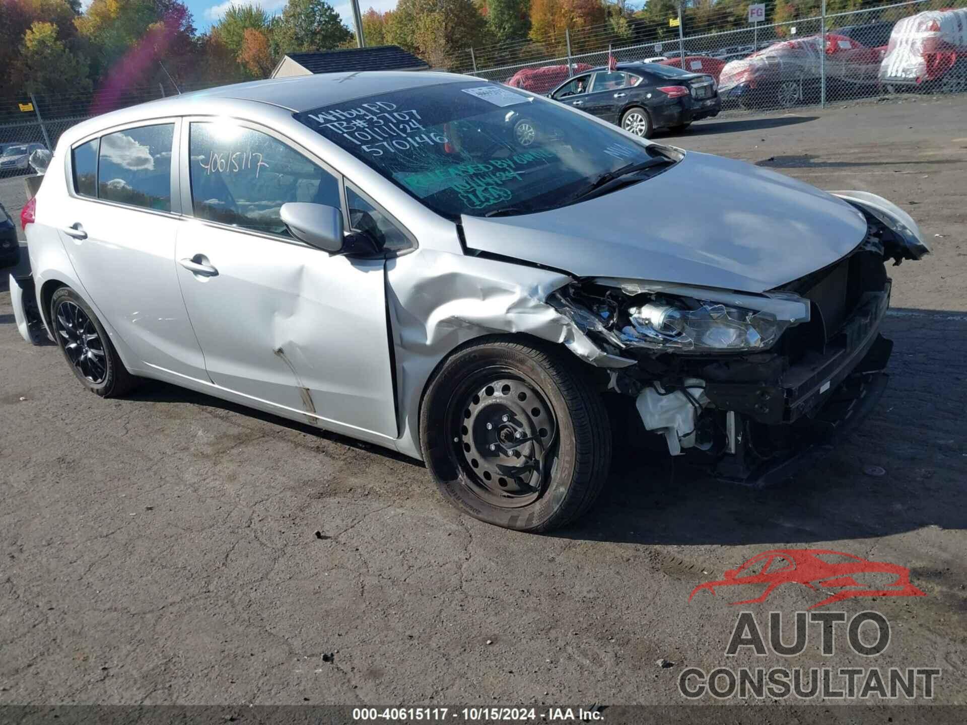 KIA FORTE 2016 - KNAFK5A84G5570146