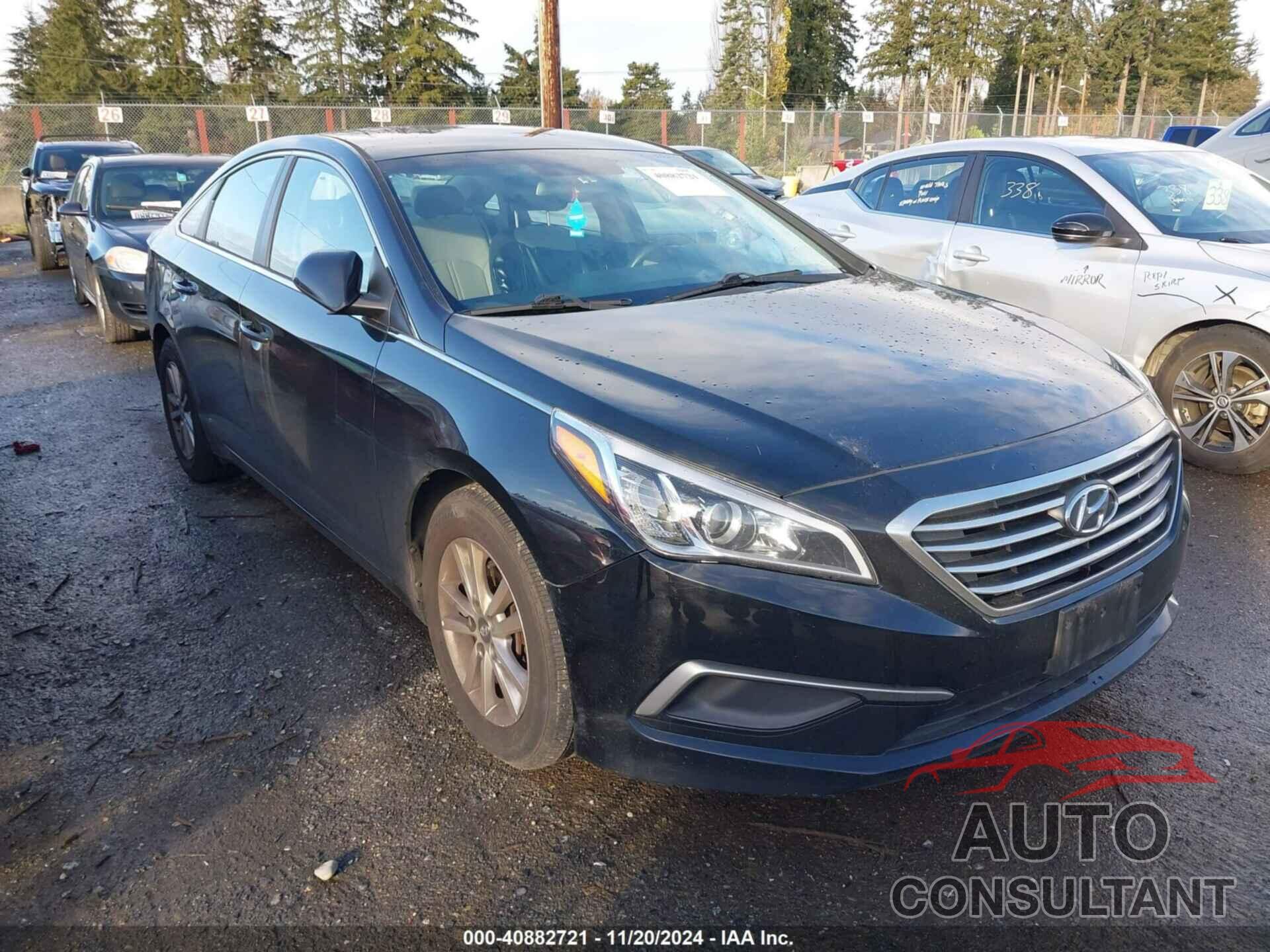 HYUNDAI SONATA 2016 - 5NPE24AF7GH368246