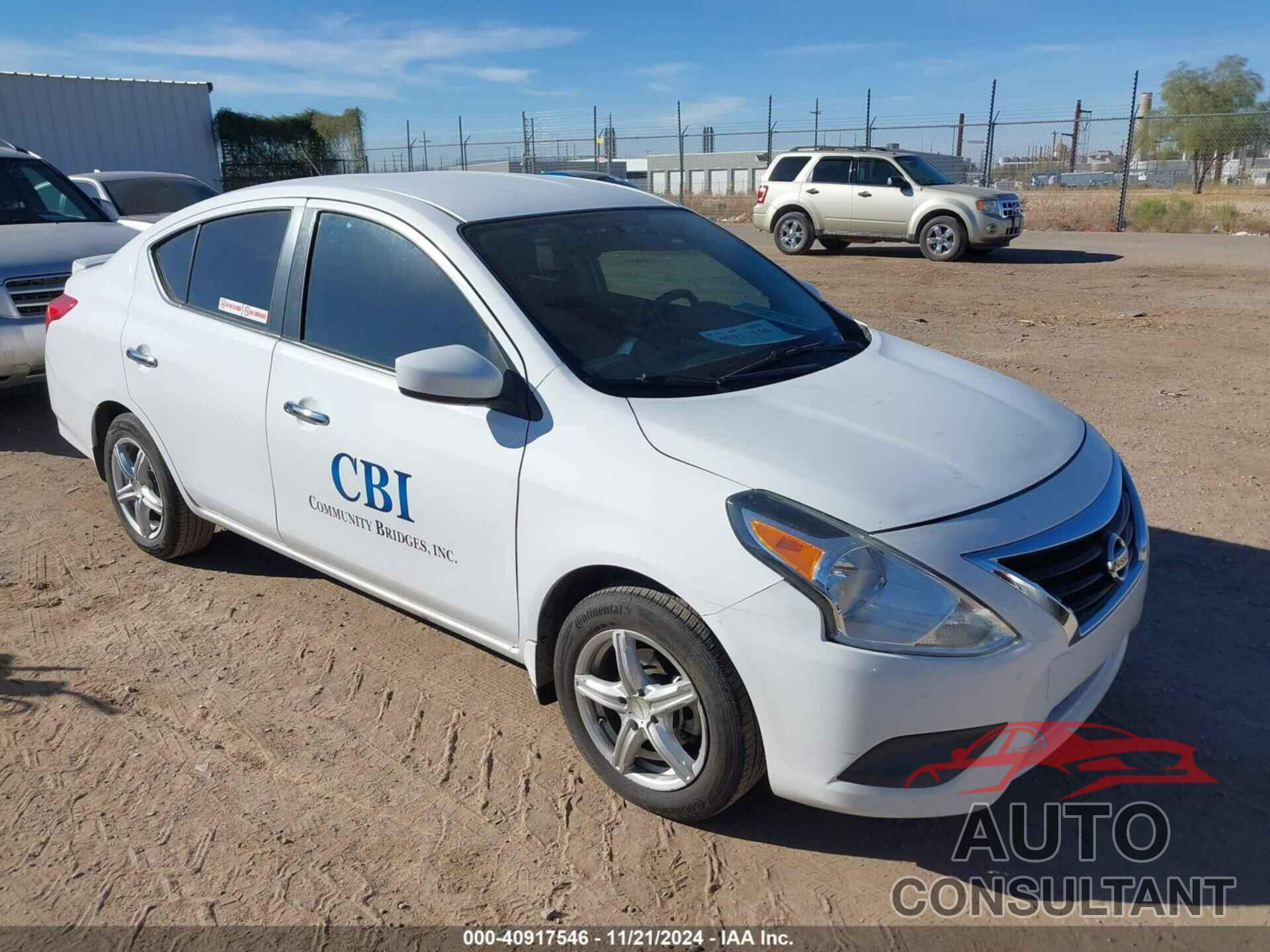 NISSAN VERSA 2018 - 3N1CN7AP5JL831620