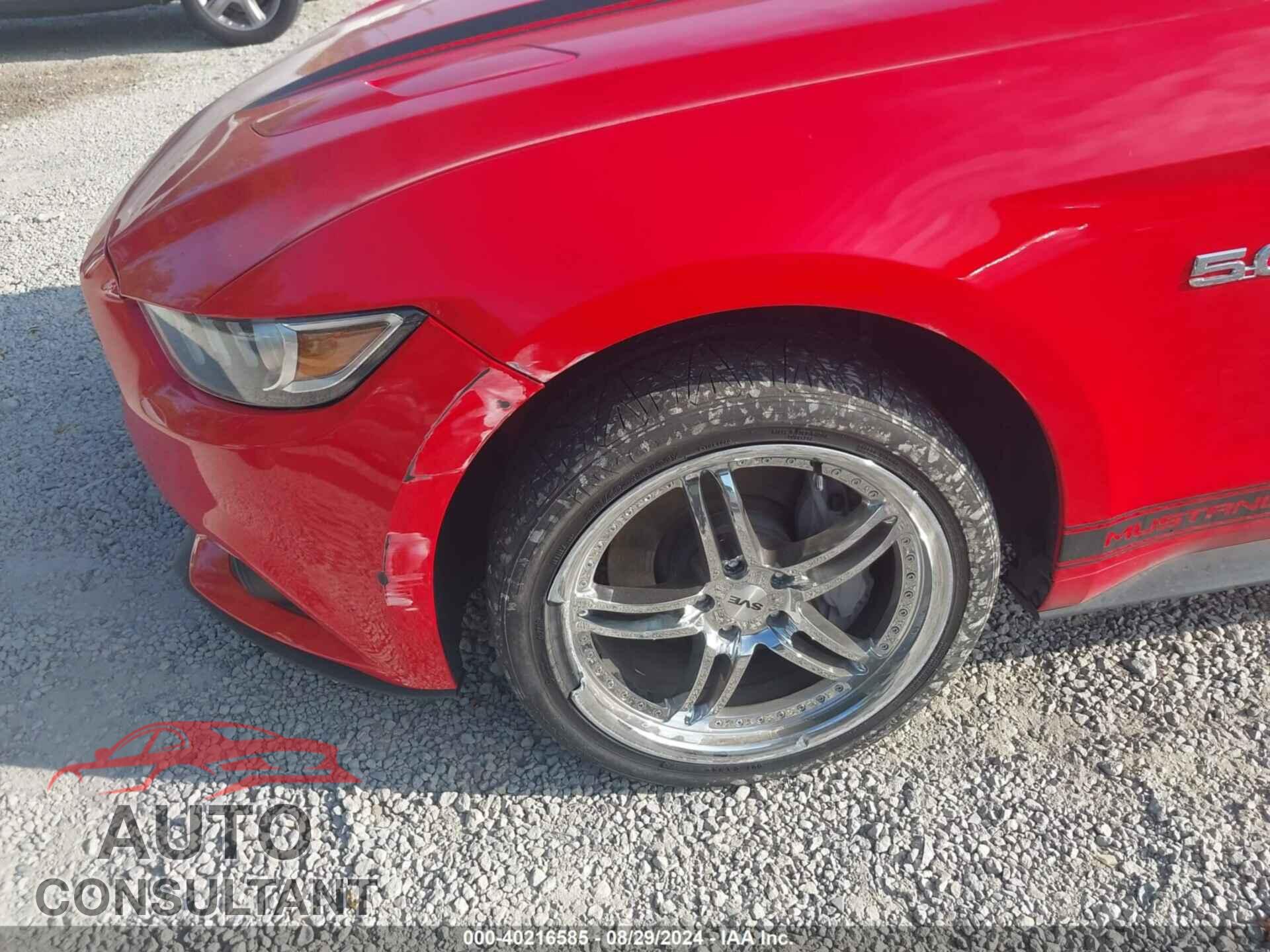 FORD MUSTANG 2016 - 1FA6P8CF9G5201807