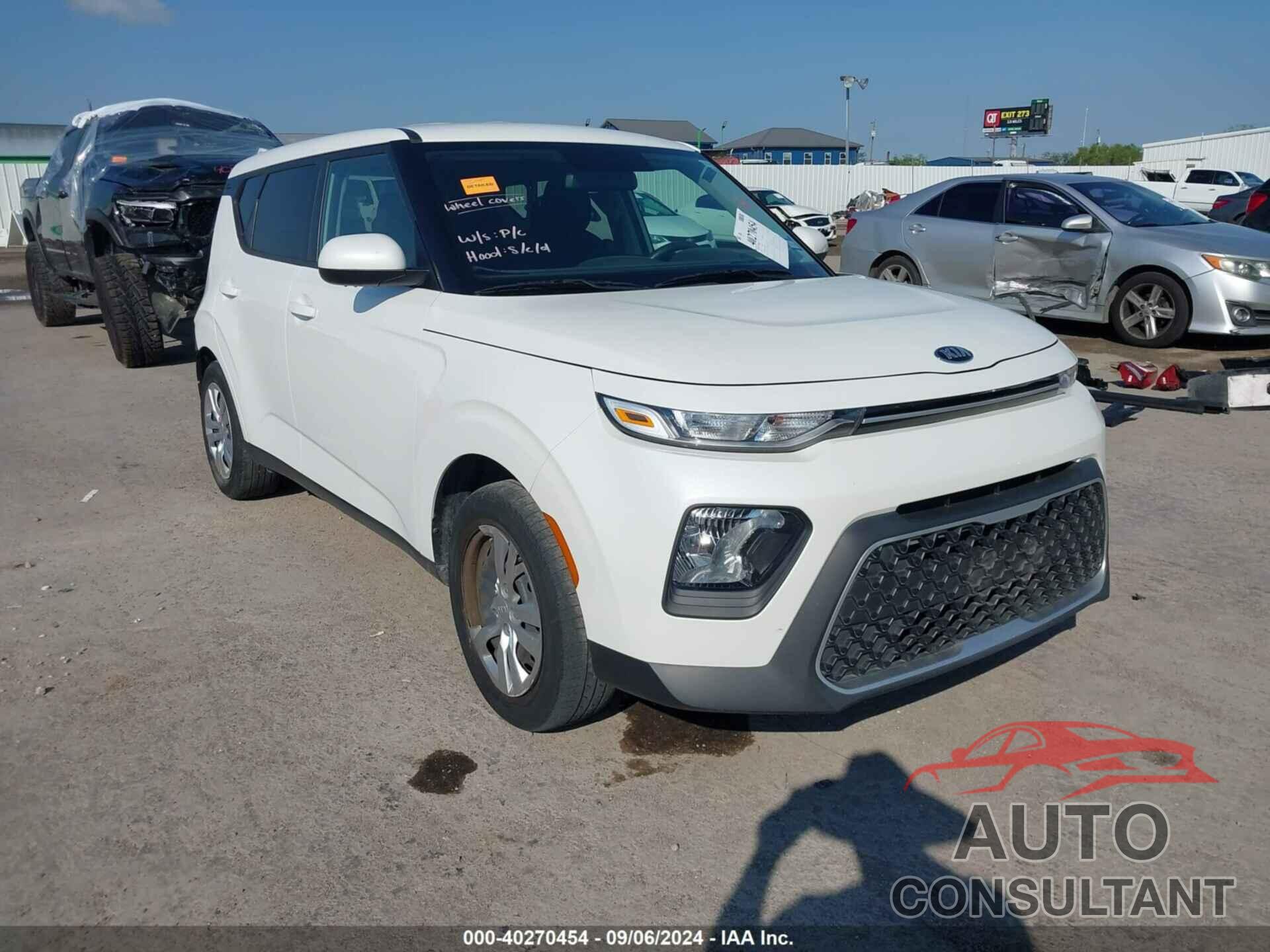 KIA SOUL 2020 - KNDJ23AU7L7702636