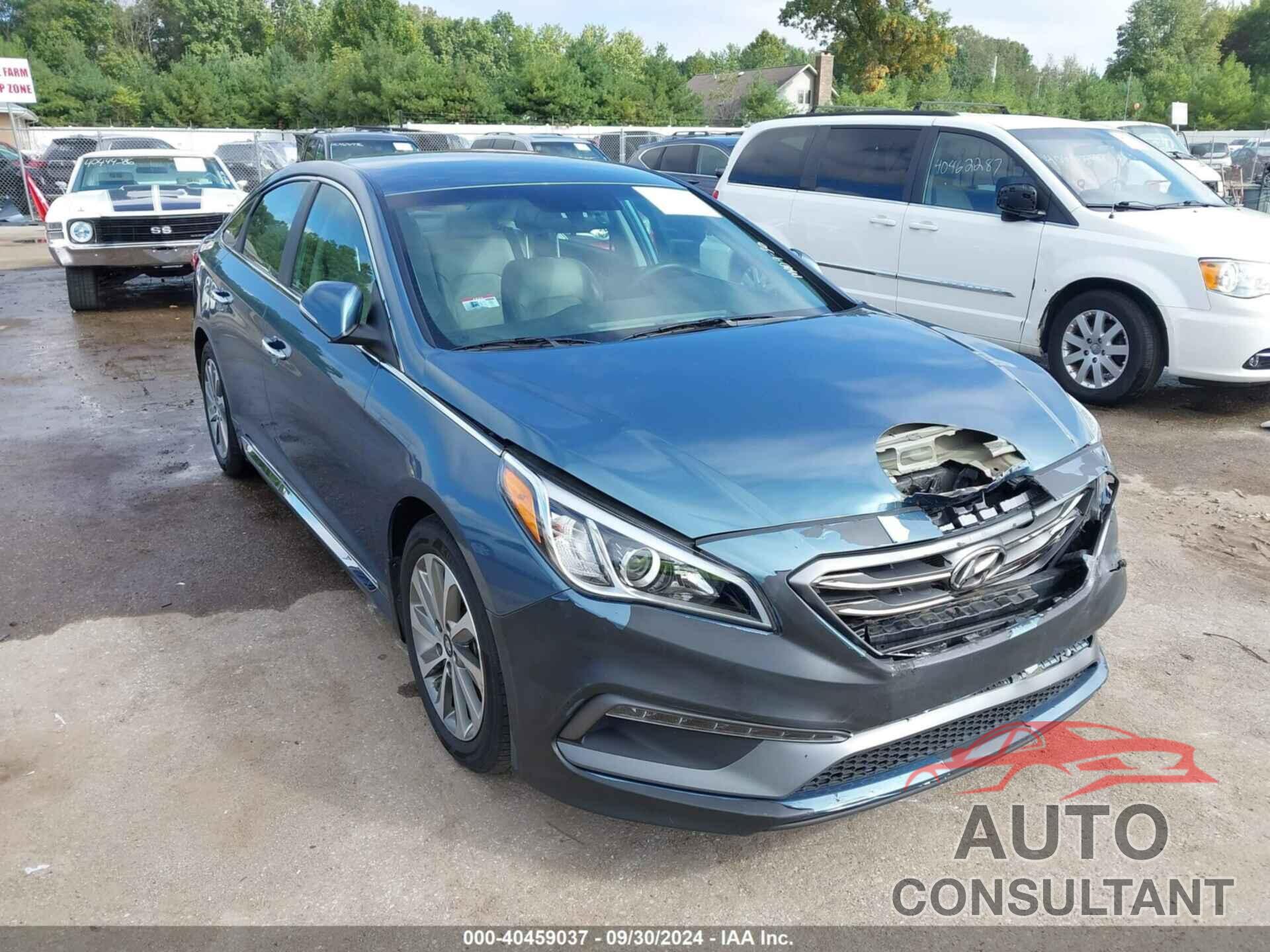 HYUNDAI SONATA 2016 - 5NPE34AFXGH299341