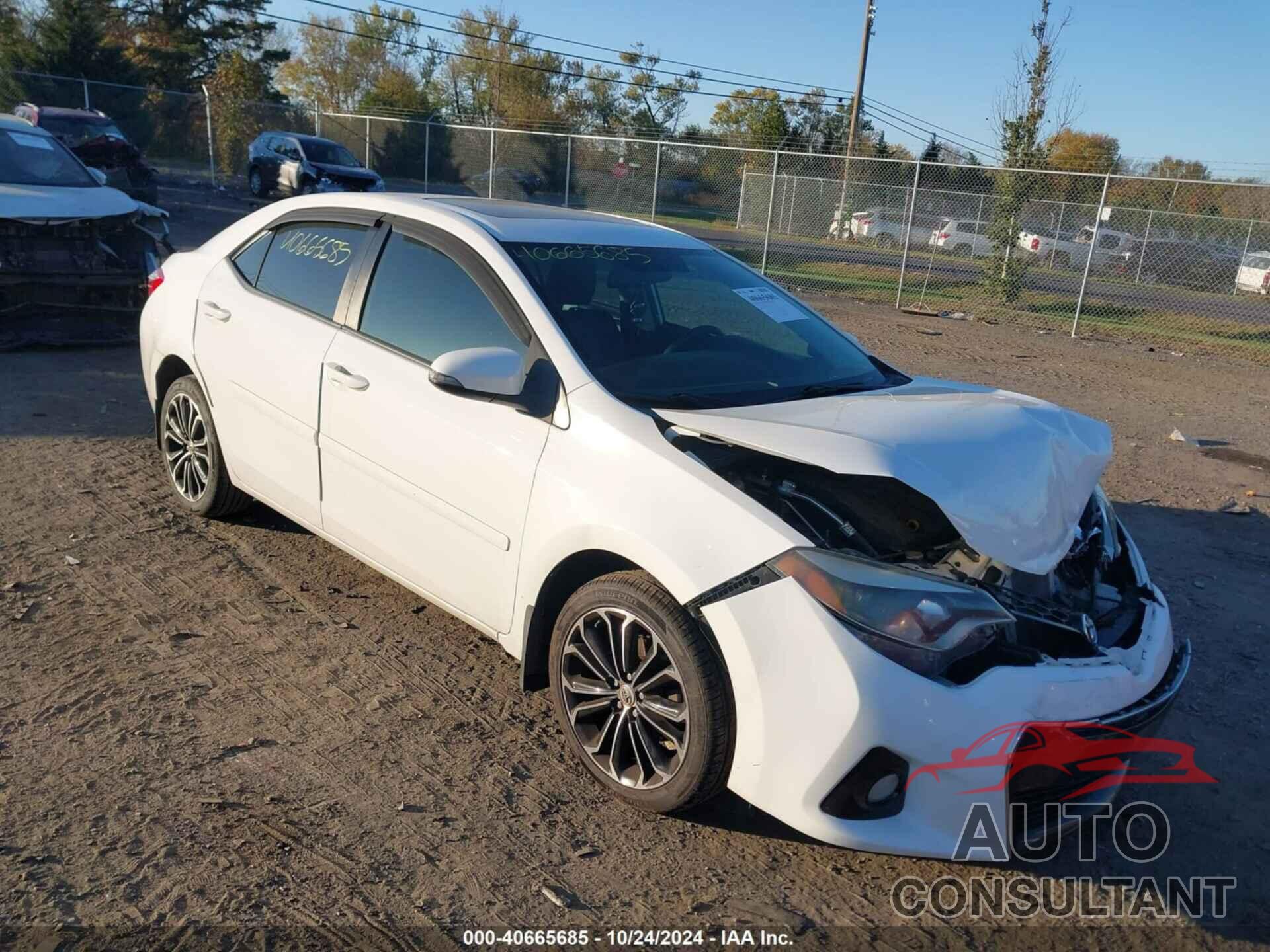 TOYOTA COROLLA 2014 - 2T1BURHE5EC024342