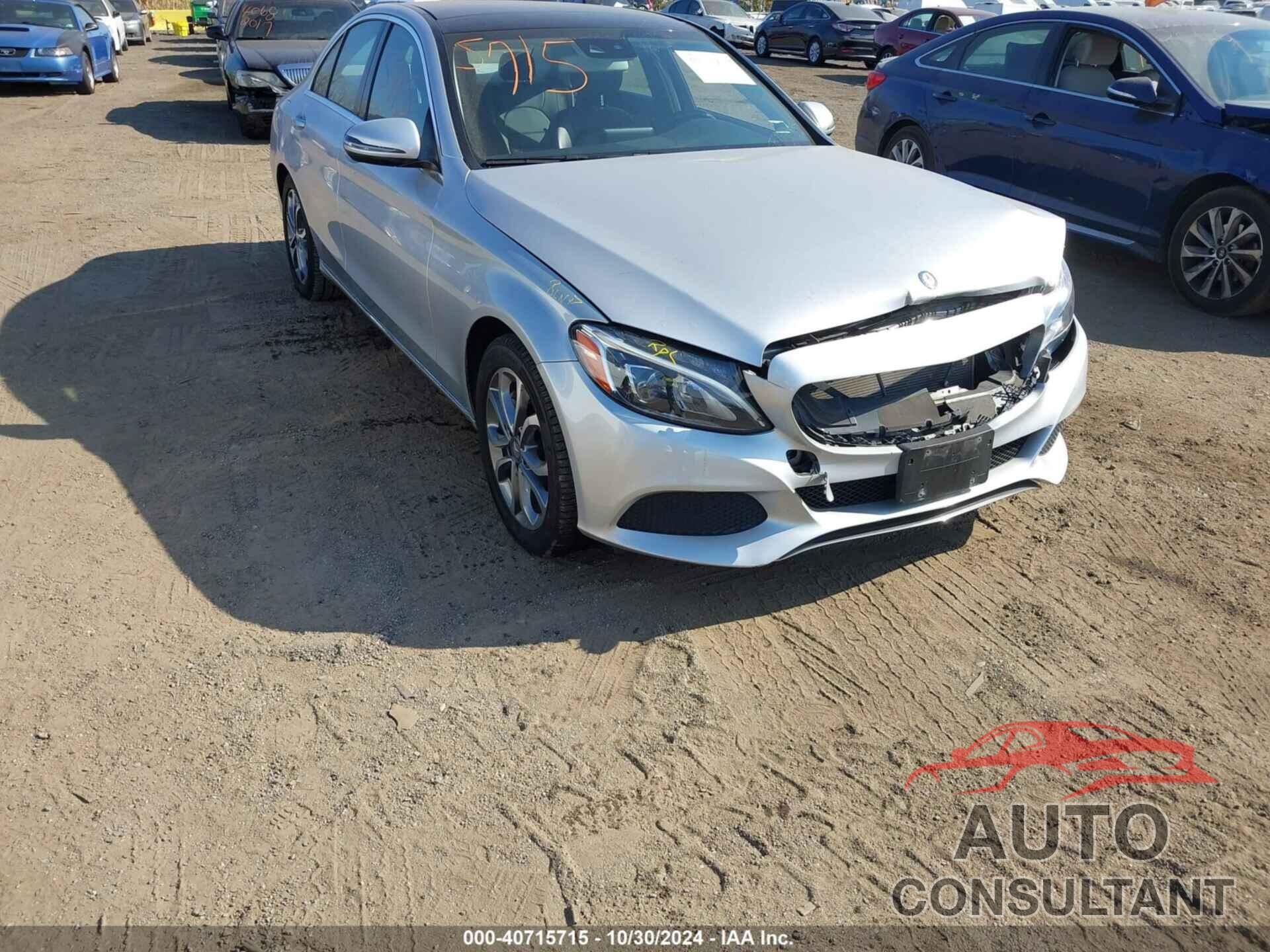 MERCEDES-BENZ C 300 2016 - 55SWF4KB4GU118948