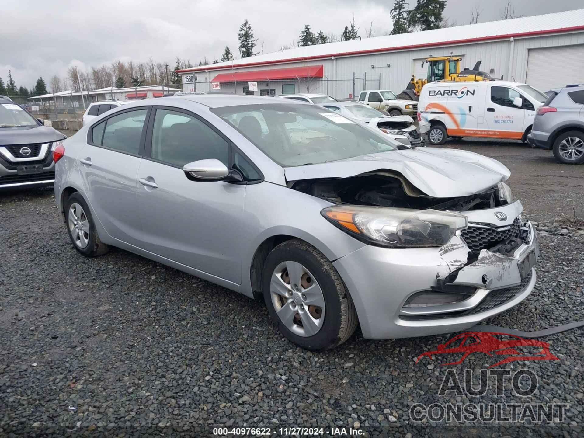 KIA FORTE 2015 - KNAFX4A68F5428472