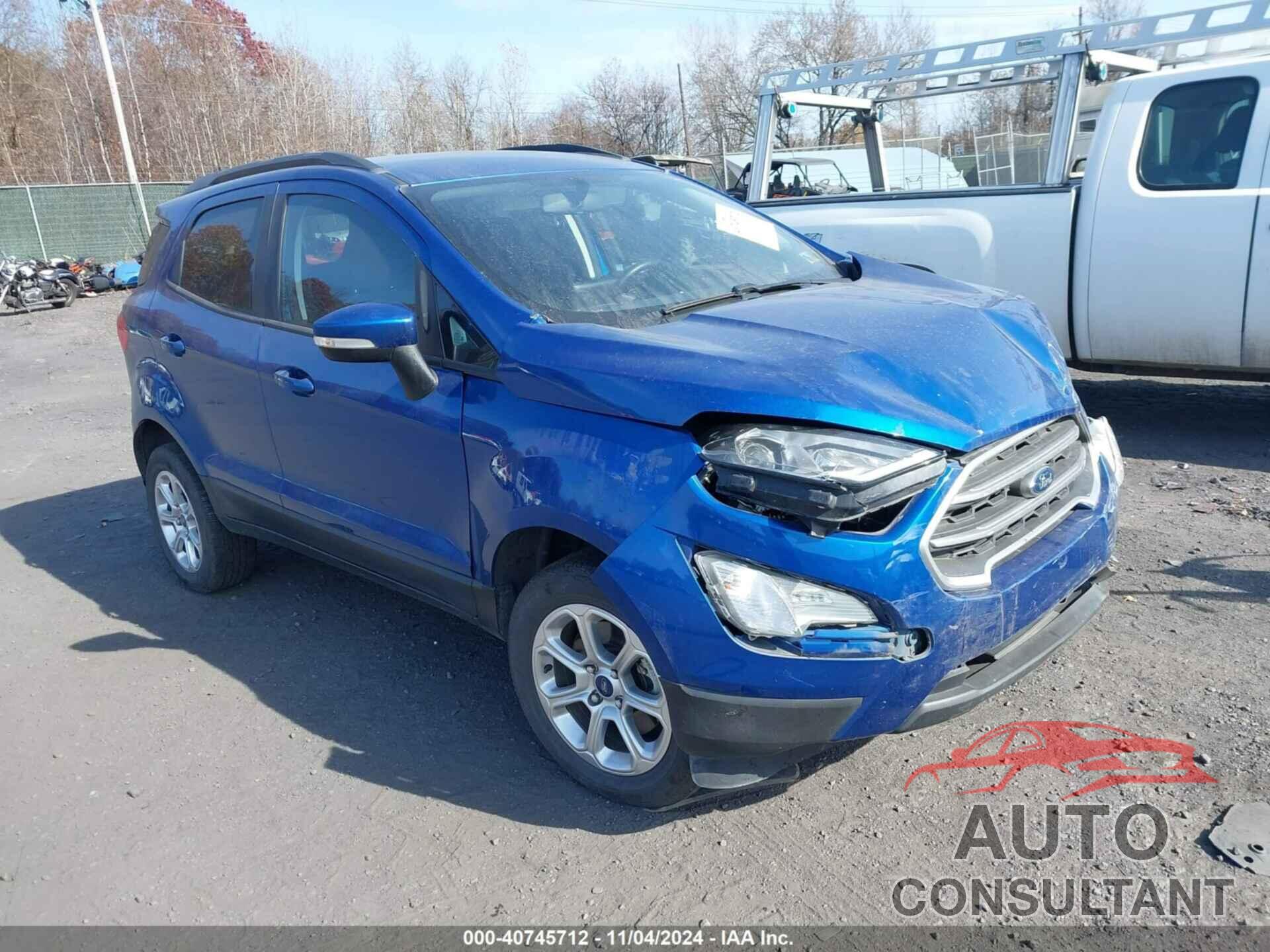 FORD ECOSPORT 2020 - MAJ6S3GL1LC348436