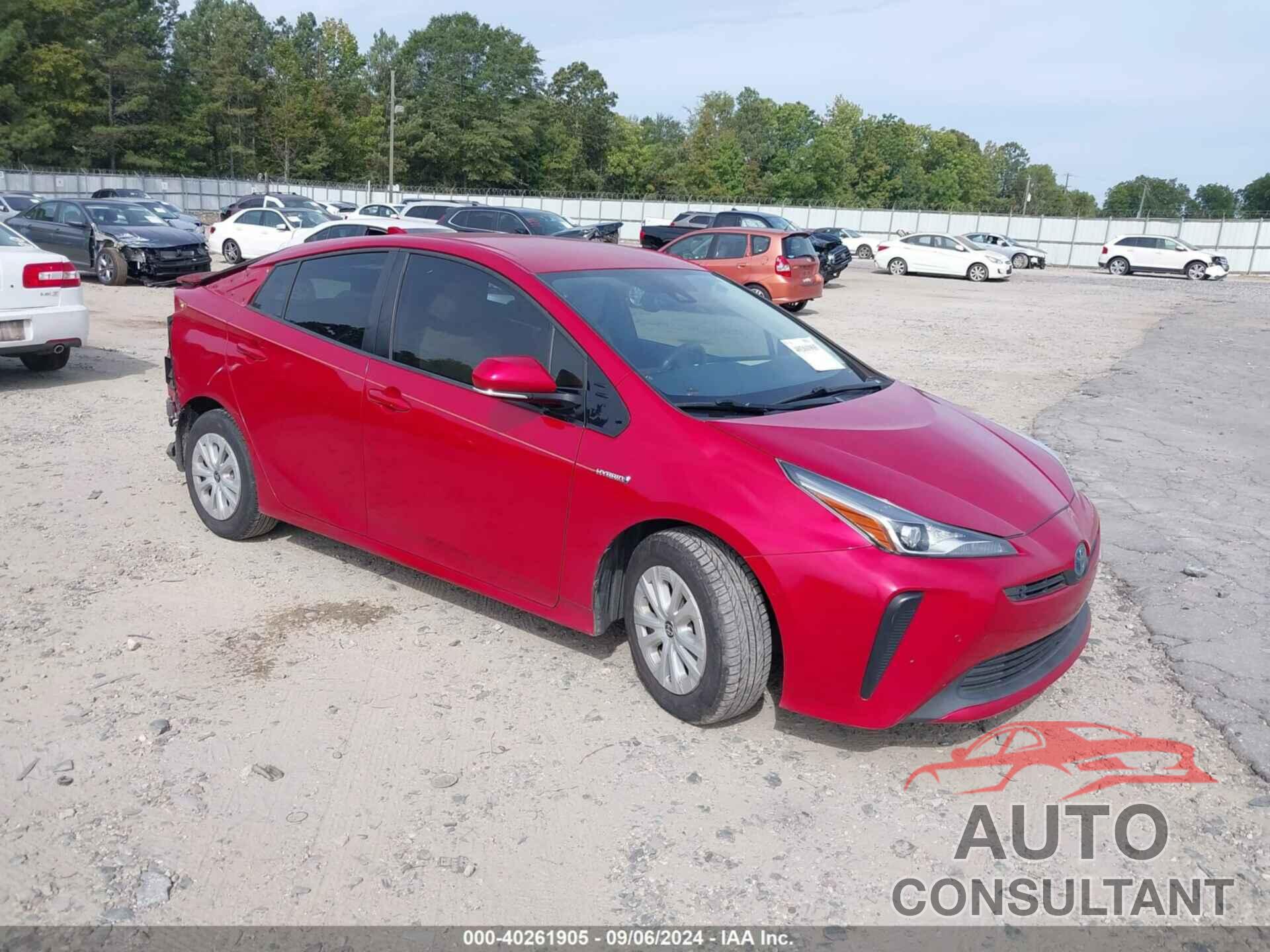 TOYOTA PRIUS 2019 - JTDKARFU9K3095700