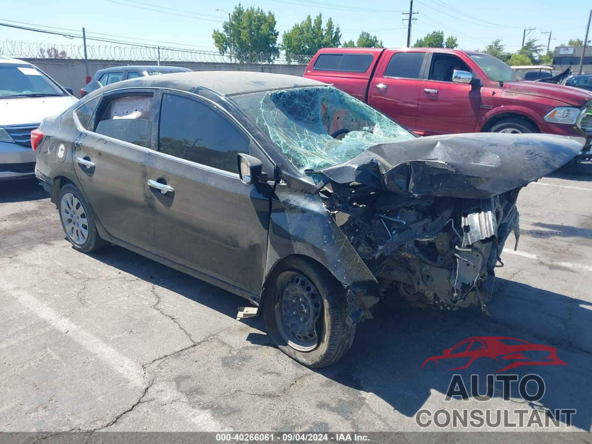 NISSAN SENTRA 2019 - 3N1AB7APXKY322837