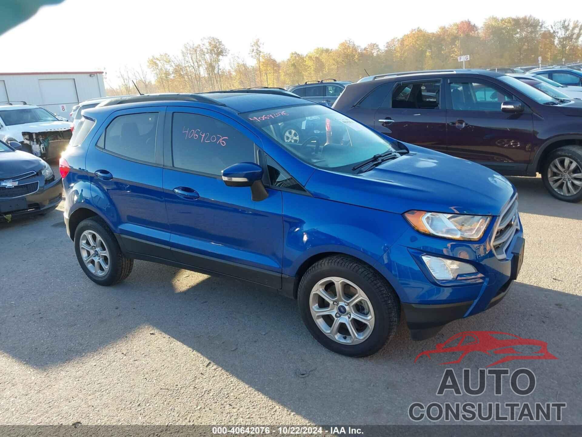 FORD ECOSPORT 2021 - MAJ3S2GE1MC416136