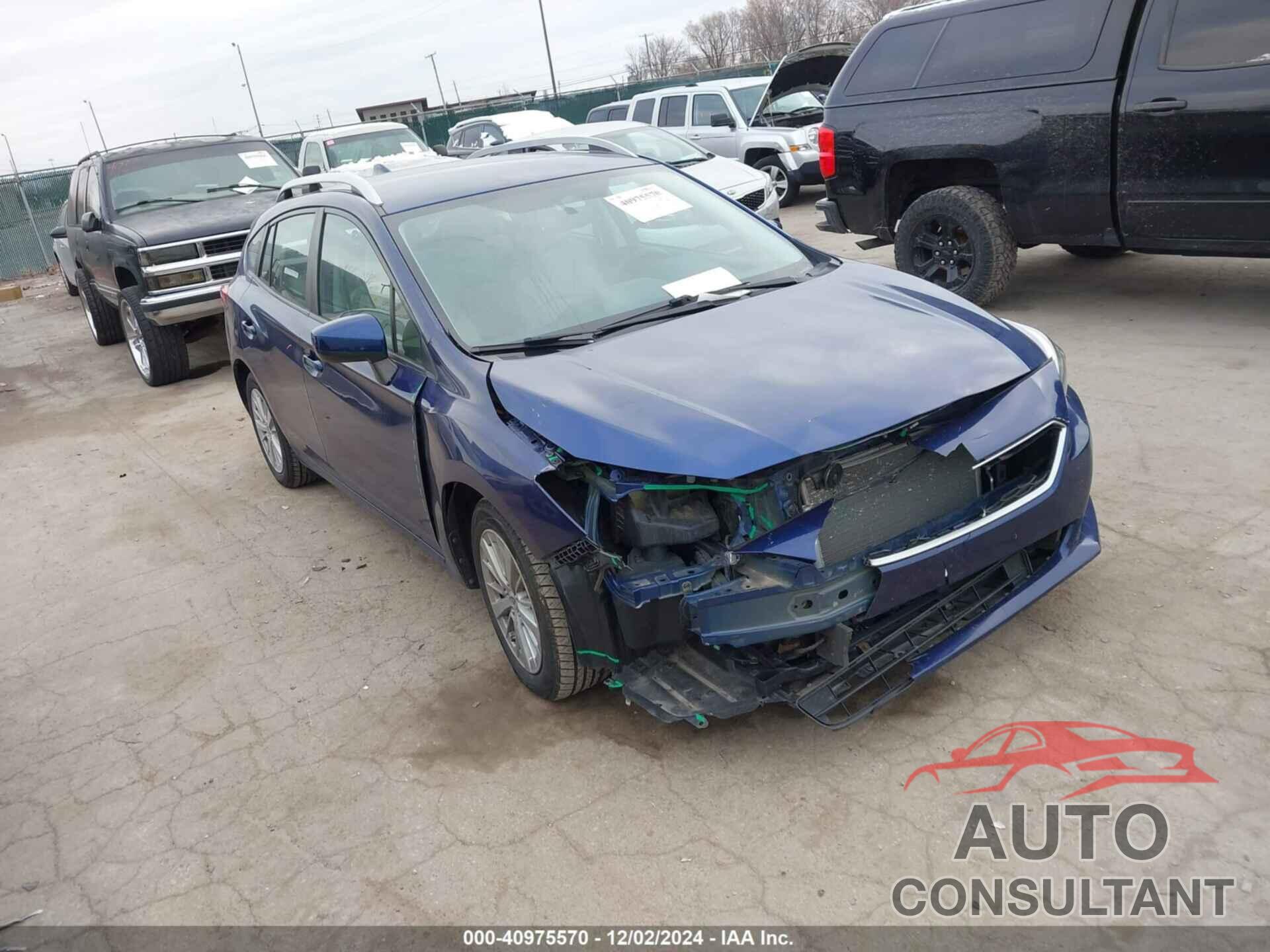 SUBARU IMPREZA 2018 - 4S3GTAB61J3718816