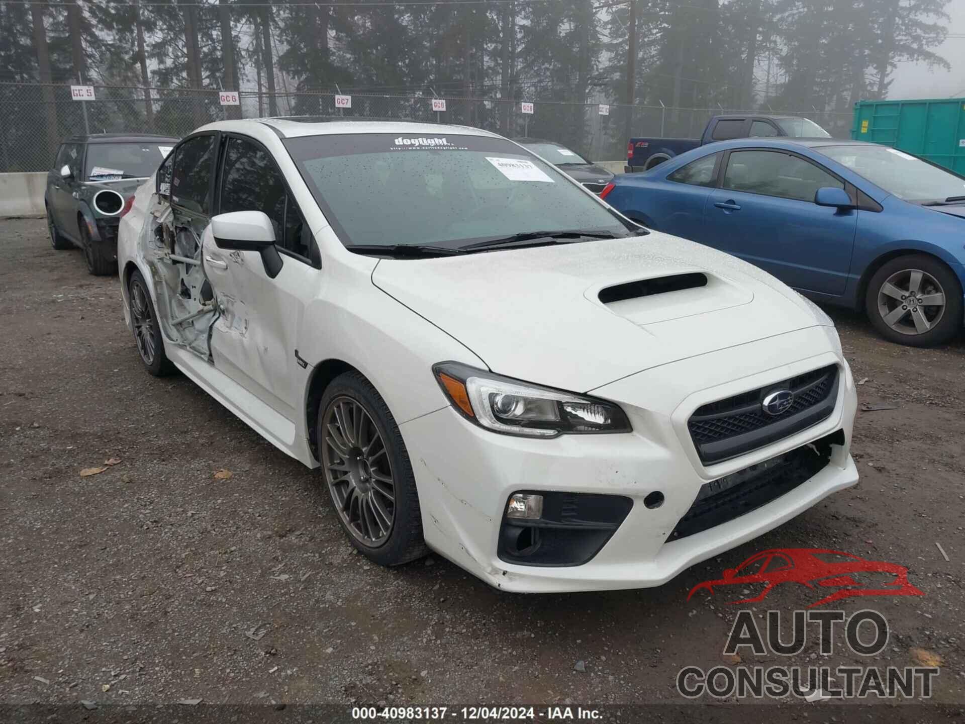 SUBARU WRX 2016 - JF1VA1J69G9809410