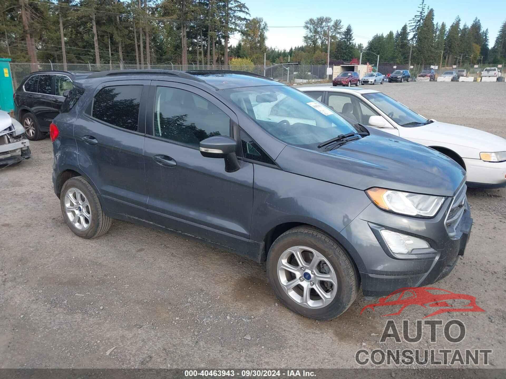 FORD ECOSPORT 2020 - MAJ3S2GE6LC340458