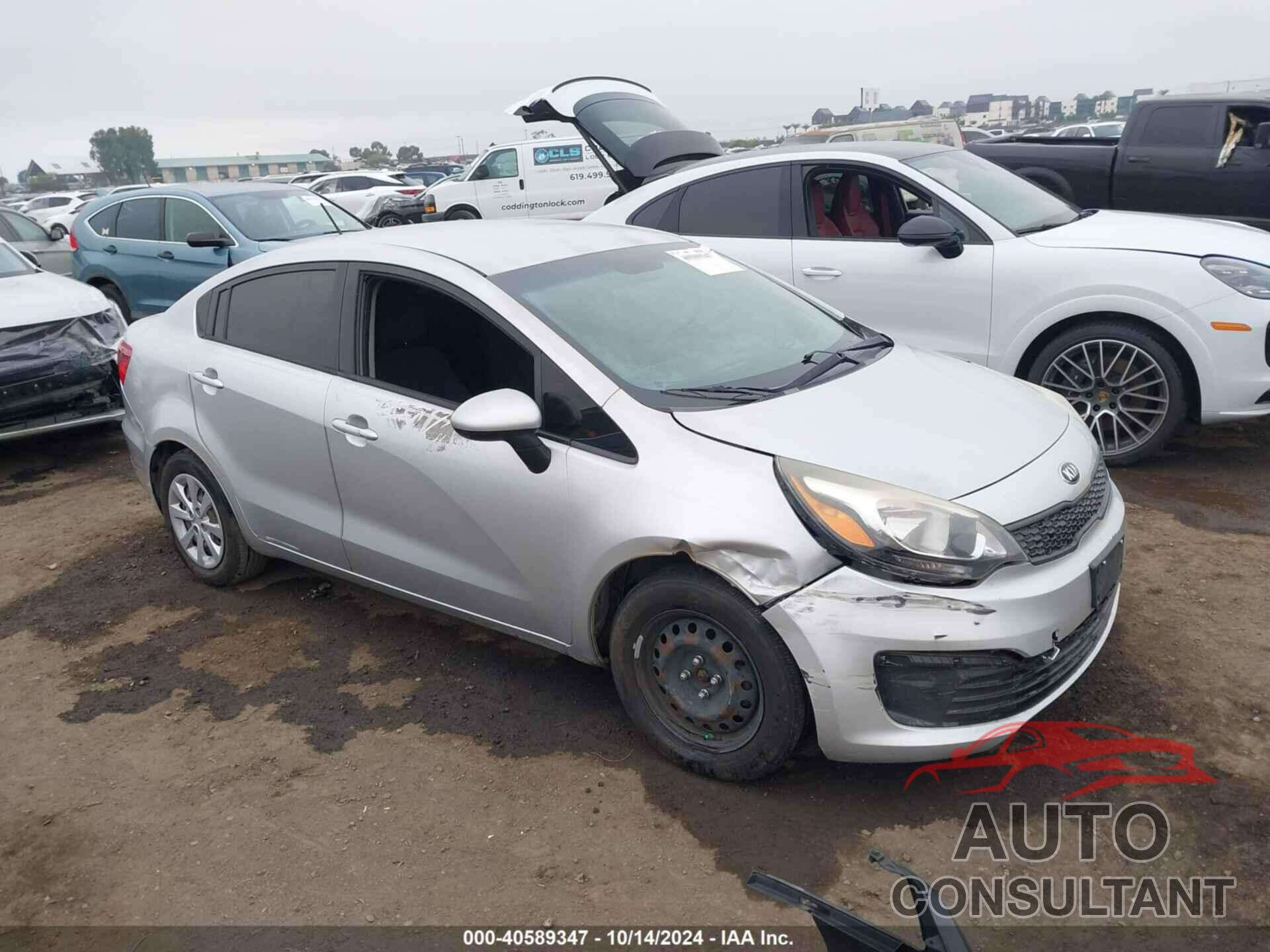 KIA RIO 2016 - KNADM4A35G6589685