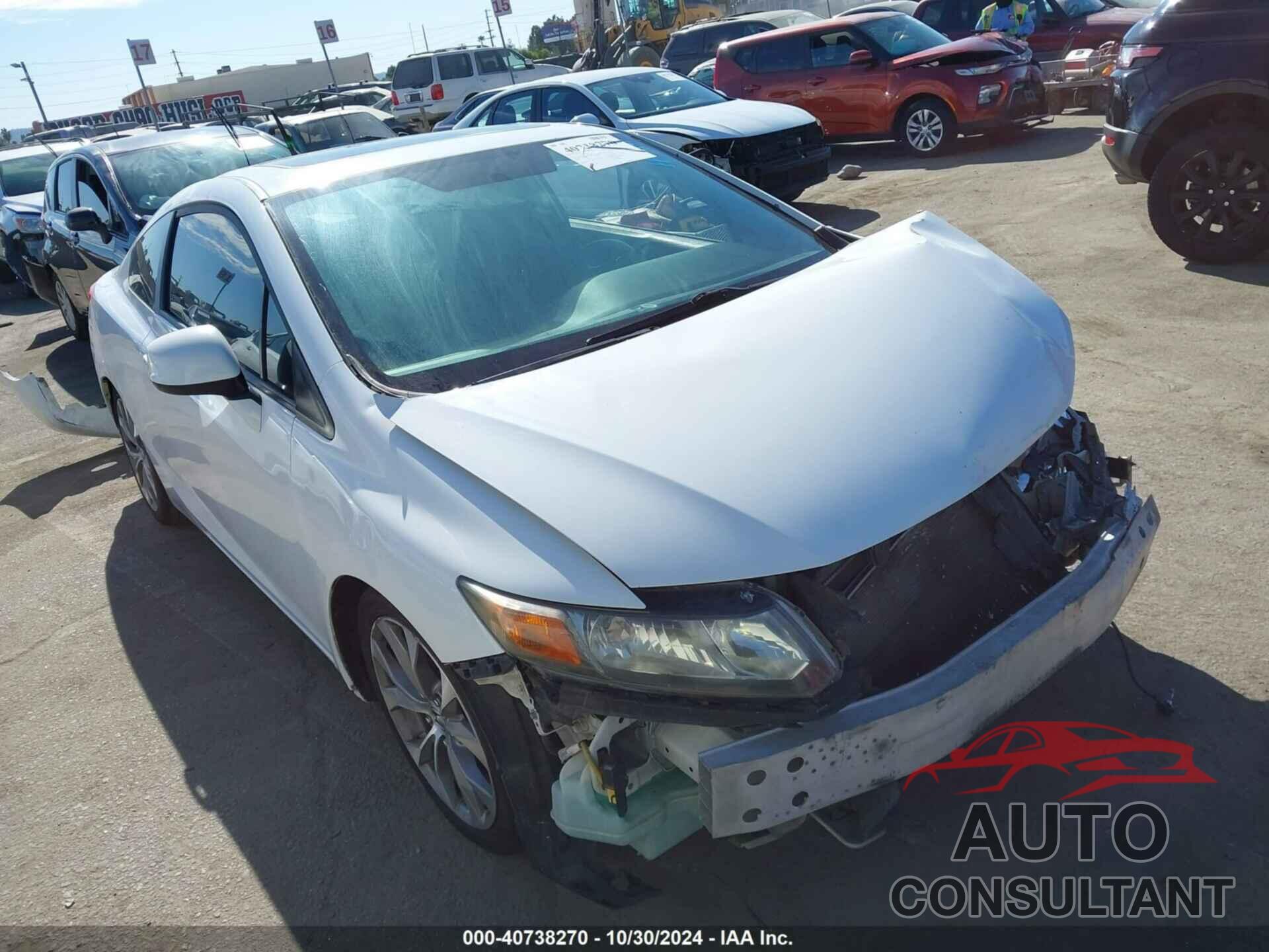 HONDA CIVIC 2012 - 2HGFG4A55CH700654