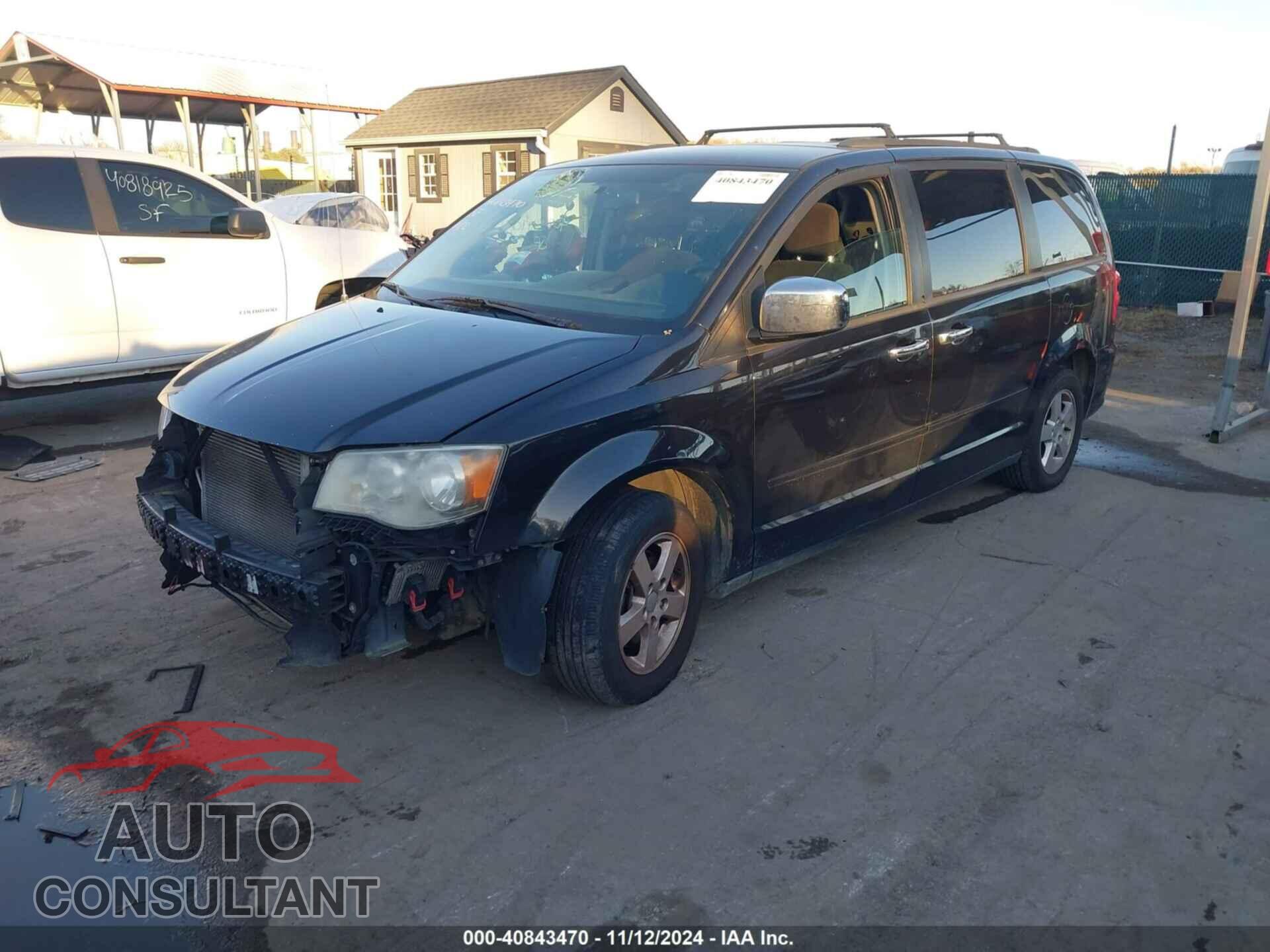 DODGE GRAND CARAVAN 2012 - 2C4RDGCG6CR373342