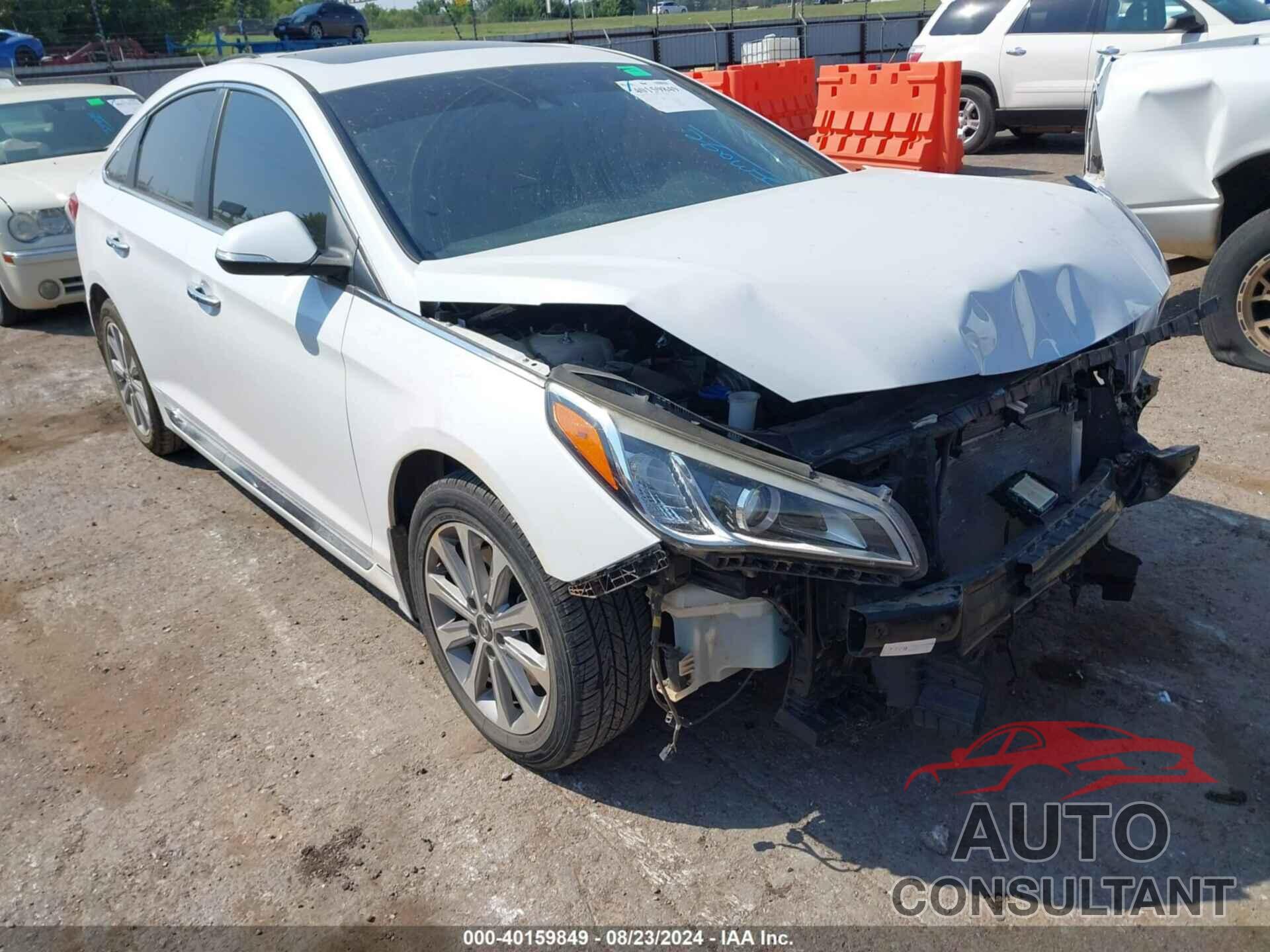 HYUNDAI SONATA 2017 - 5NPE34AFXHH465424