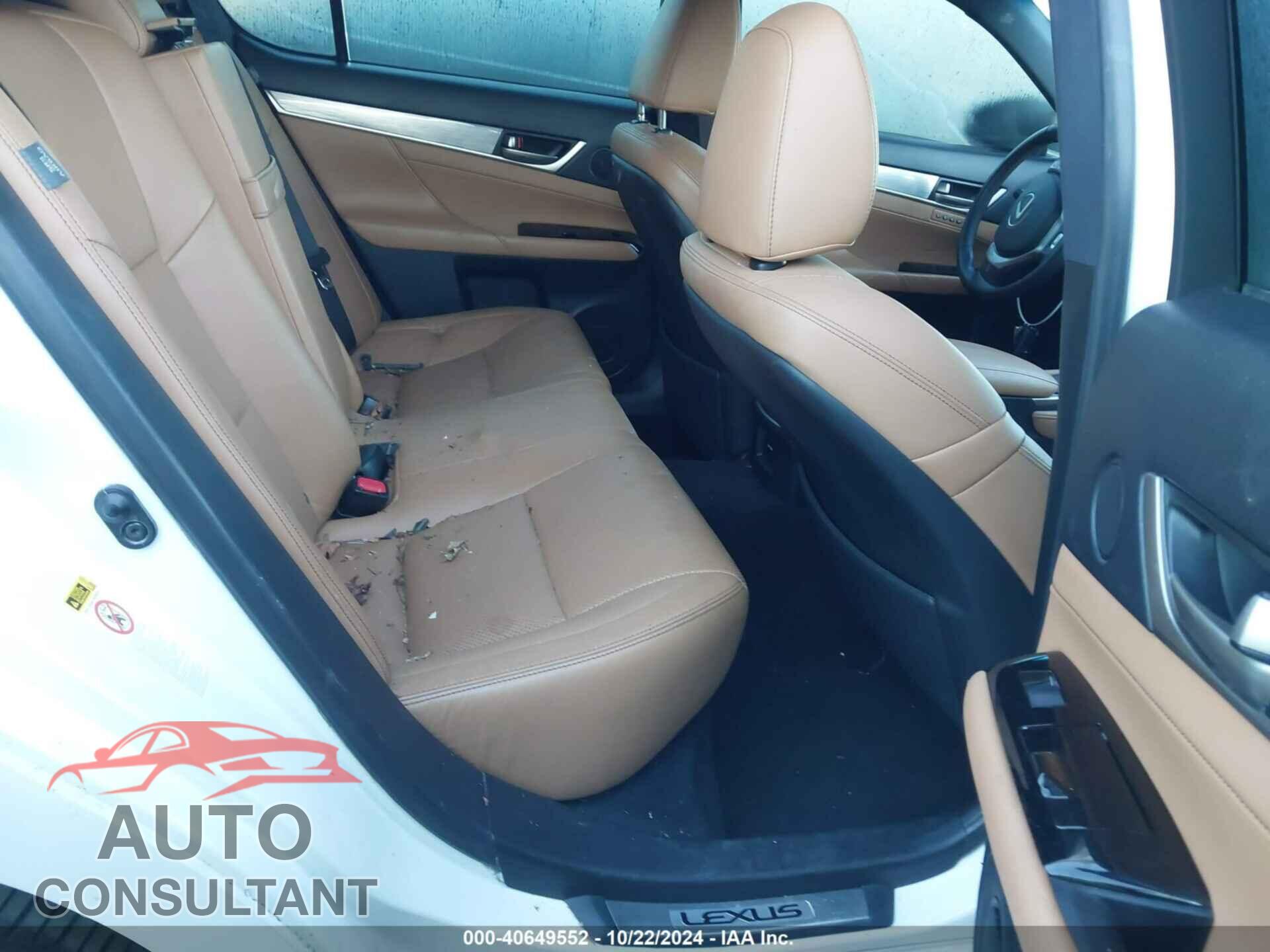 LEXUS GS 2013 - JTHCE1BL0D5014953