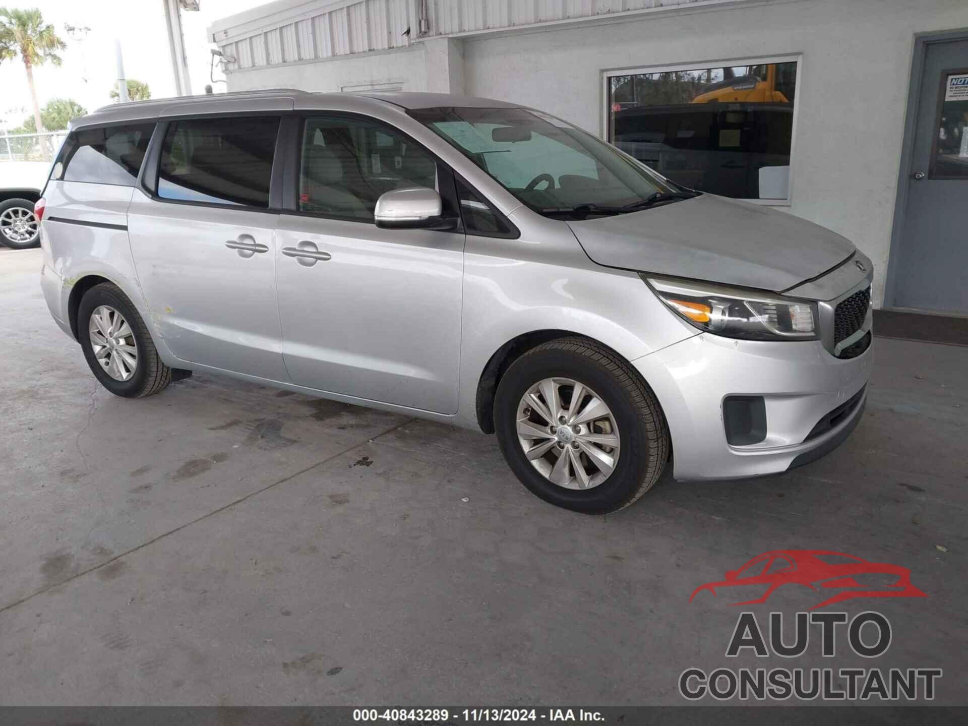 KIA SEDONA 2016 - KNDMB5C16G6163191