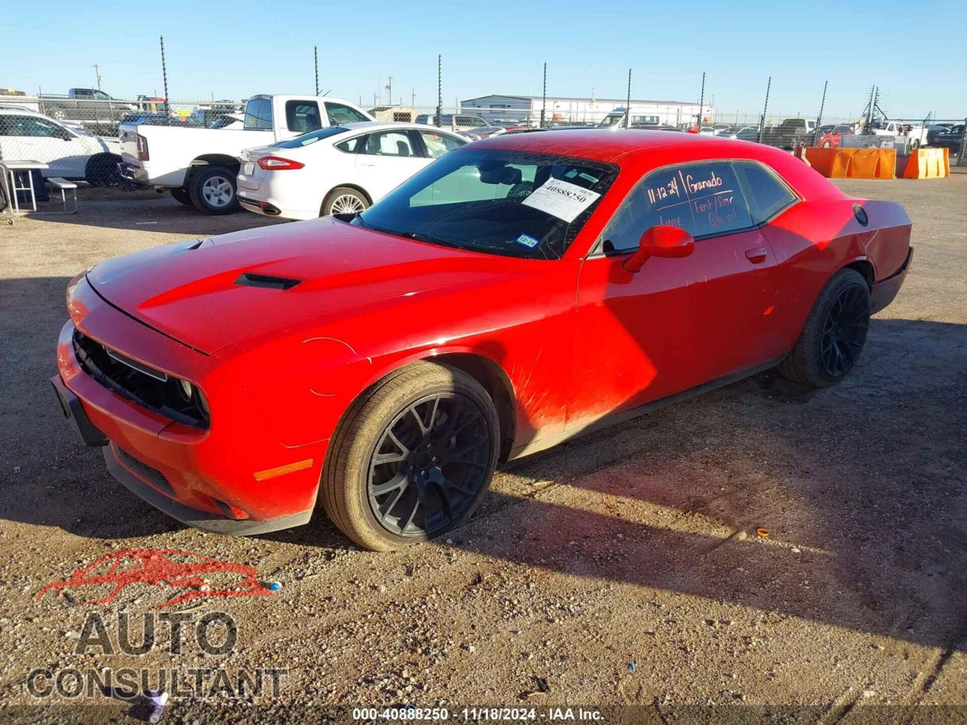 DODGE CHALLENGER 2016 - 2C3CDZAG2GH108227