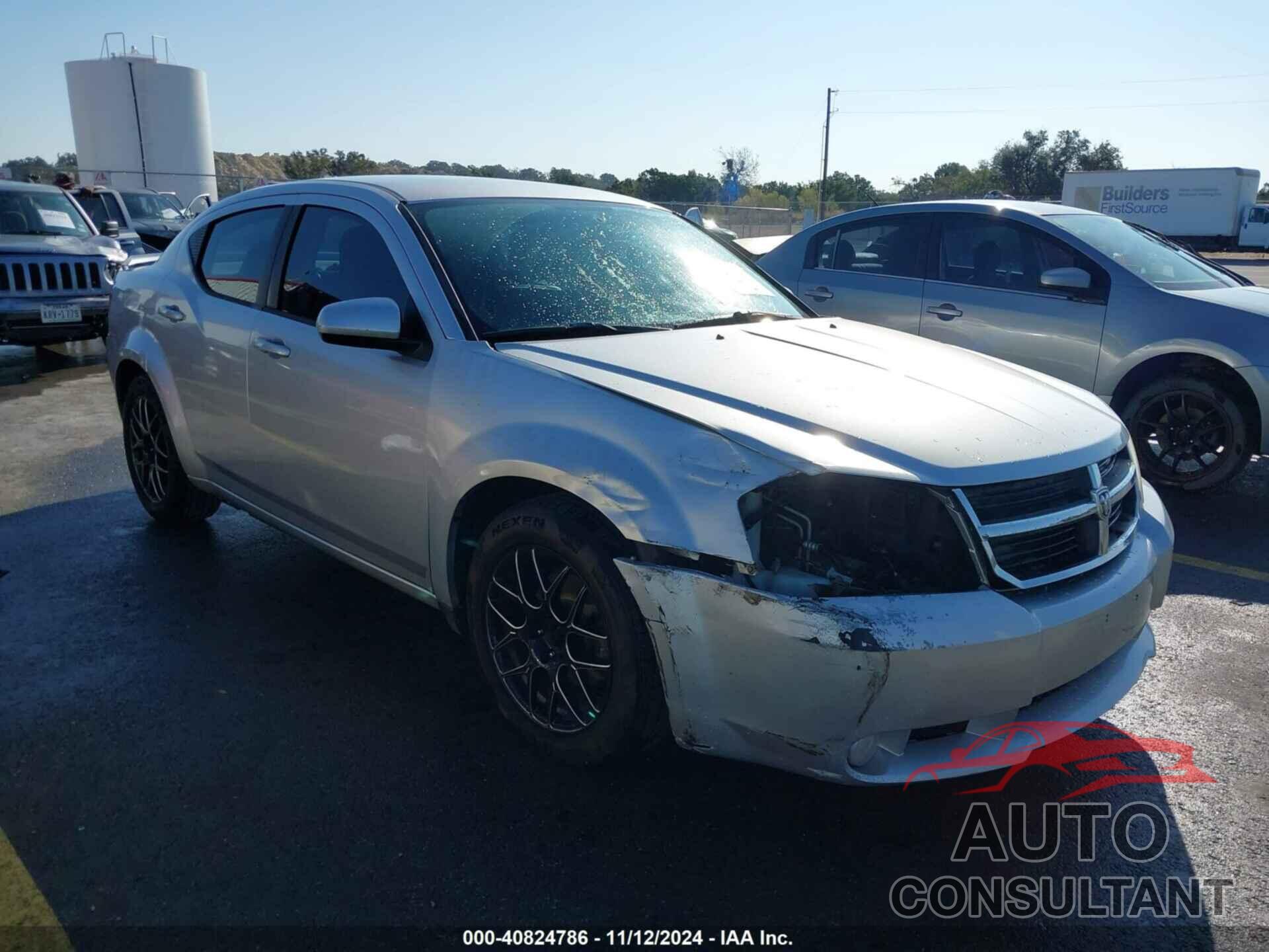 DODGE AVENGER 2010 - 1B3CC5FB1AN133995