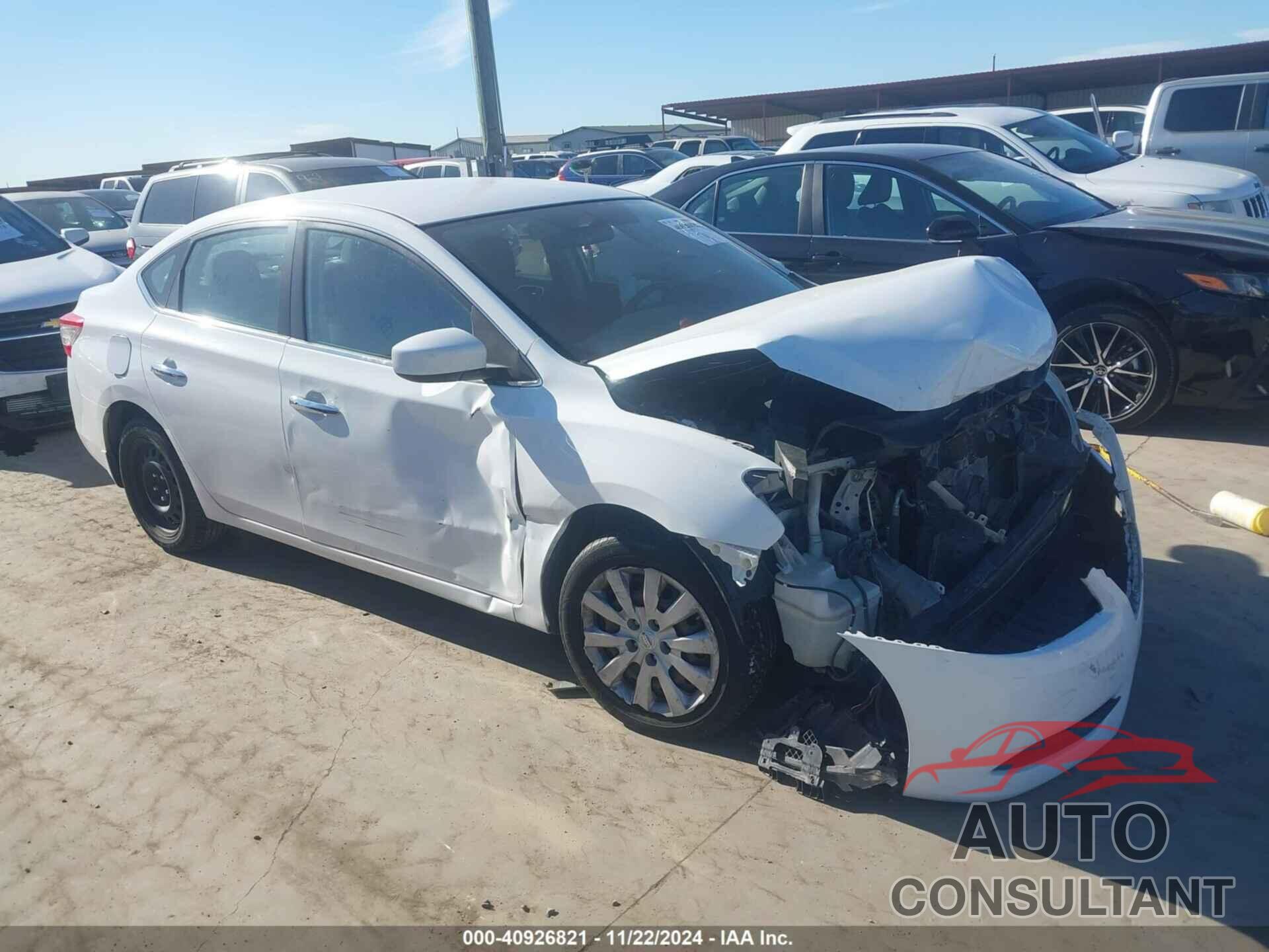 NISSAN SENTRA 2015 - 3N1AB7AP4FL677473