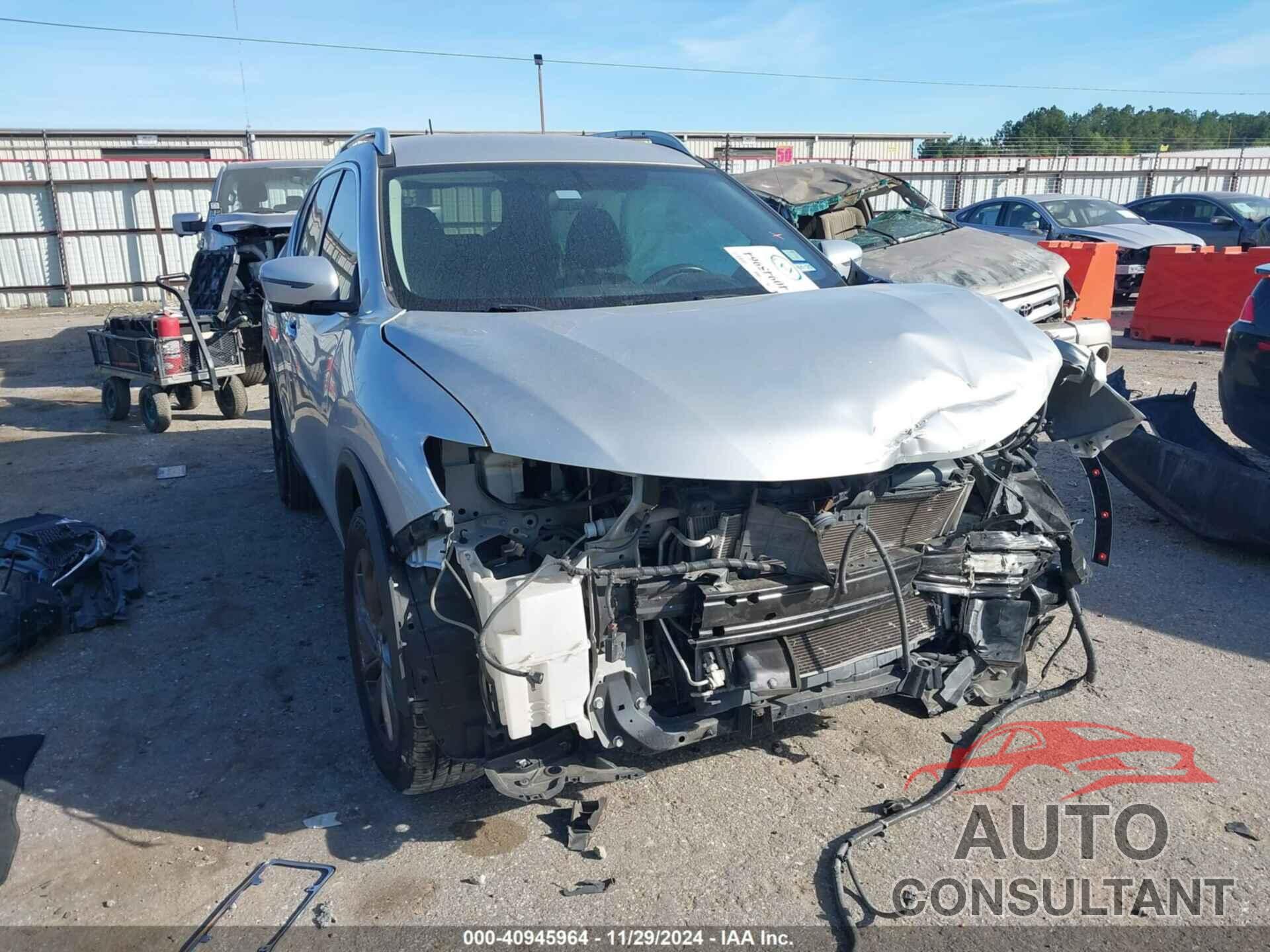 NISSAN ROGUE 2016 - 5N1AT2MT0GC734170