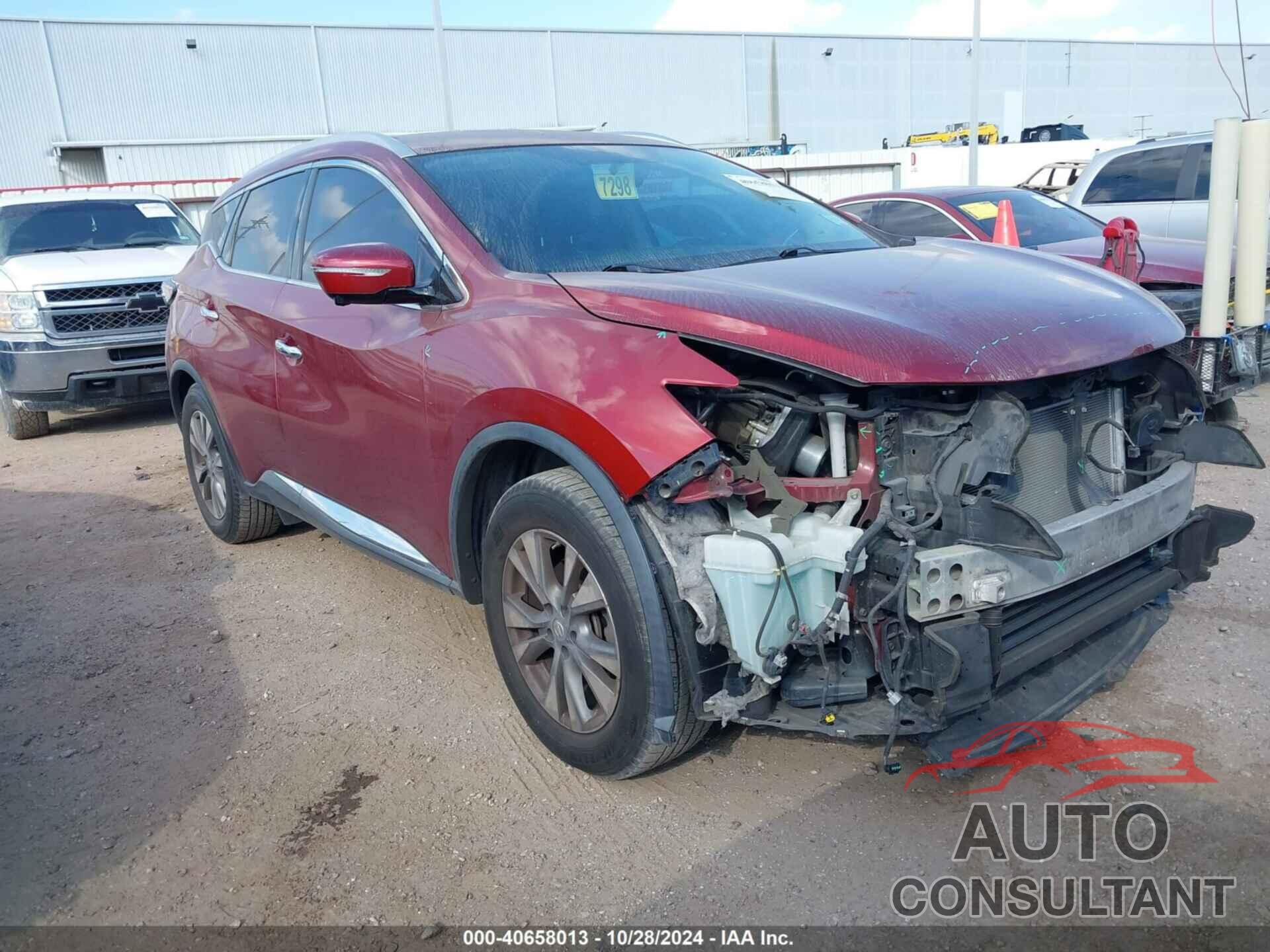 NISSAN MURANO 2015 - 5N1AZ2MG4FN227244
