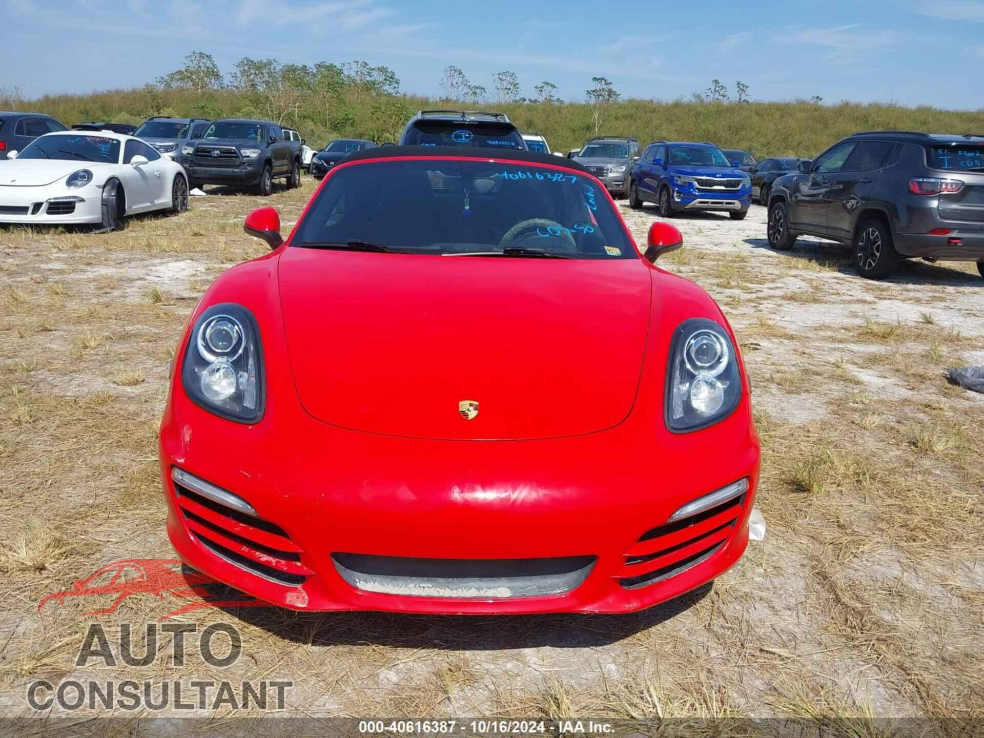 PORSCHE BOXSTER 2013 - WP0CA2A8XDS113779