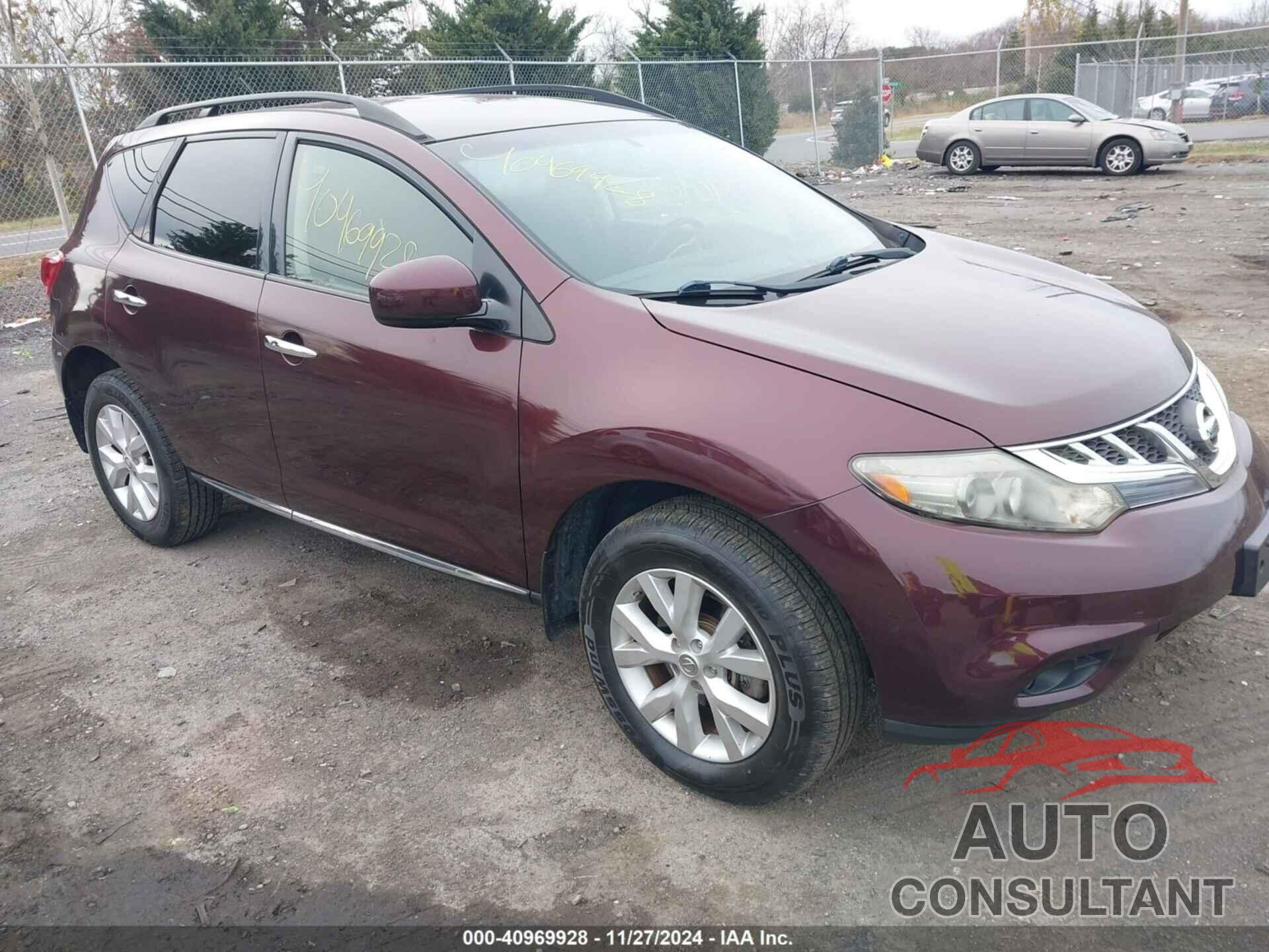 NISSAN MURANO 2014 - JN8AZ1MW5EW518001