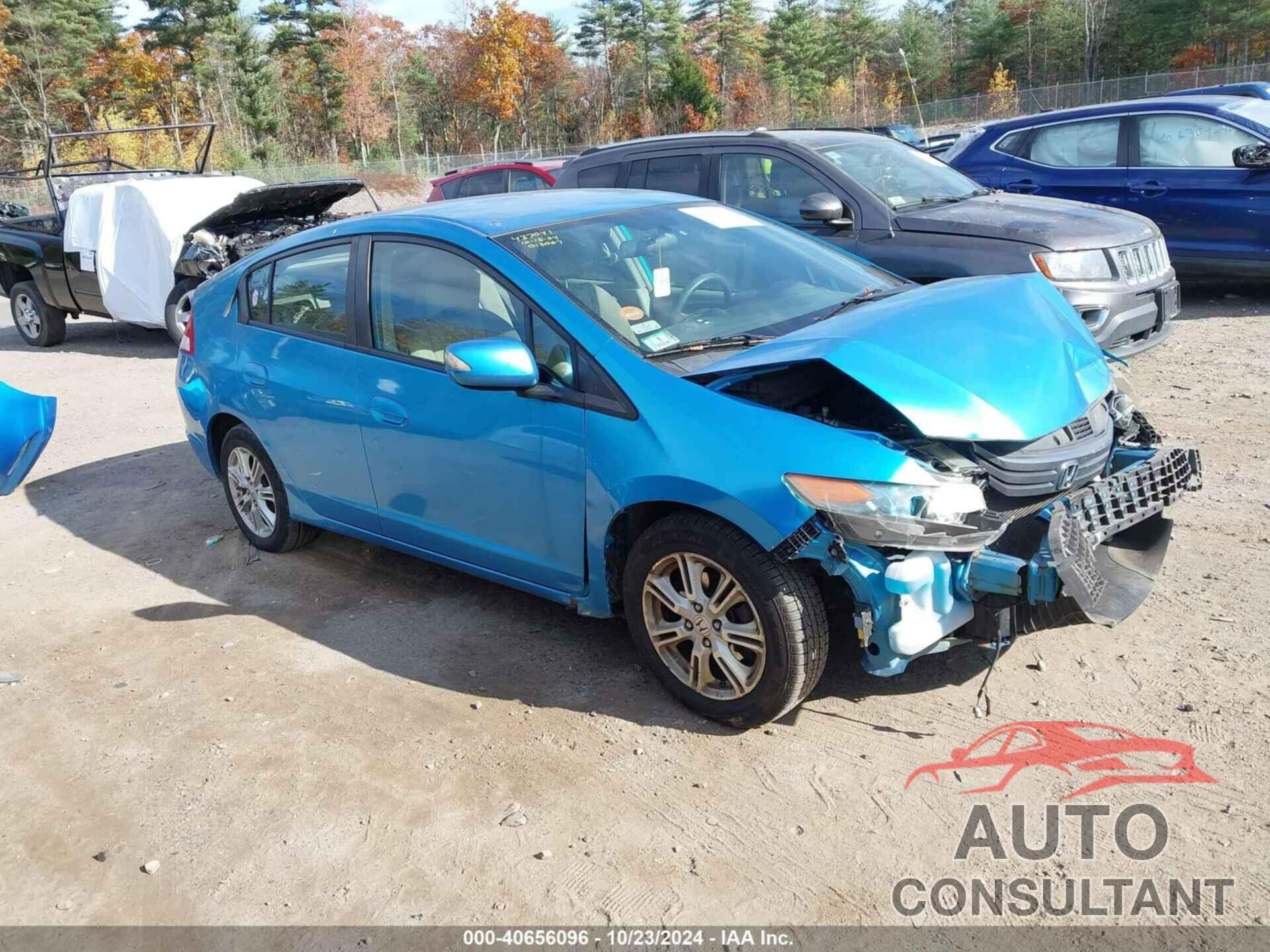 HONDA INSIGHT 2010 - JHMZE2H7XAS012067