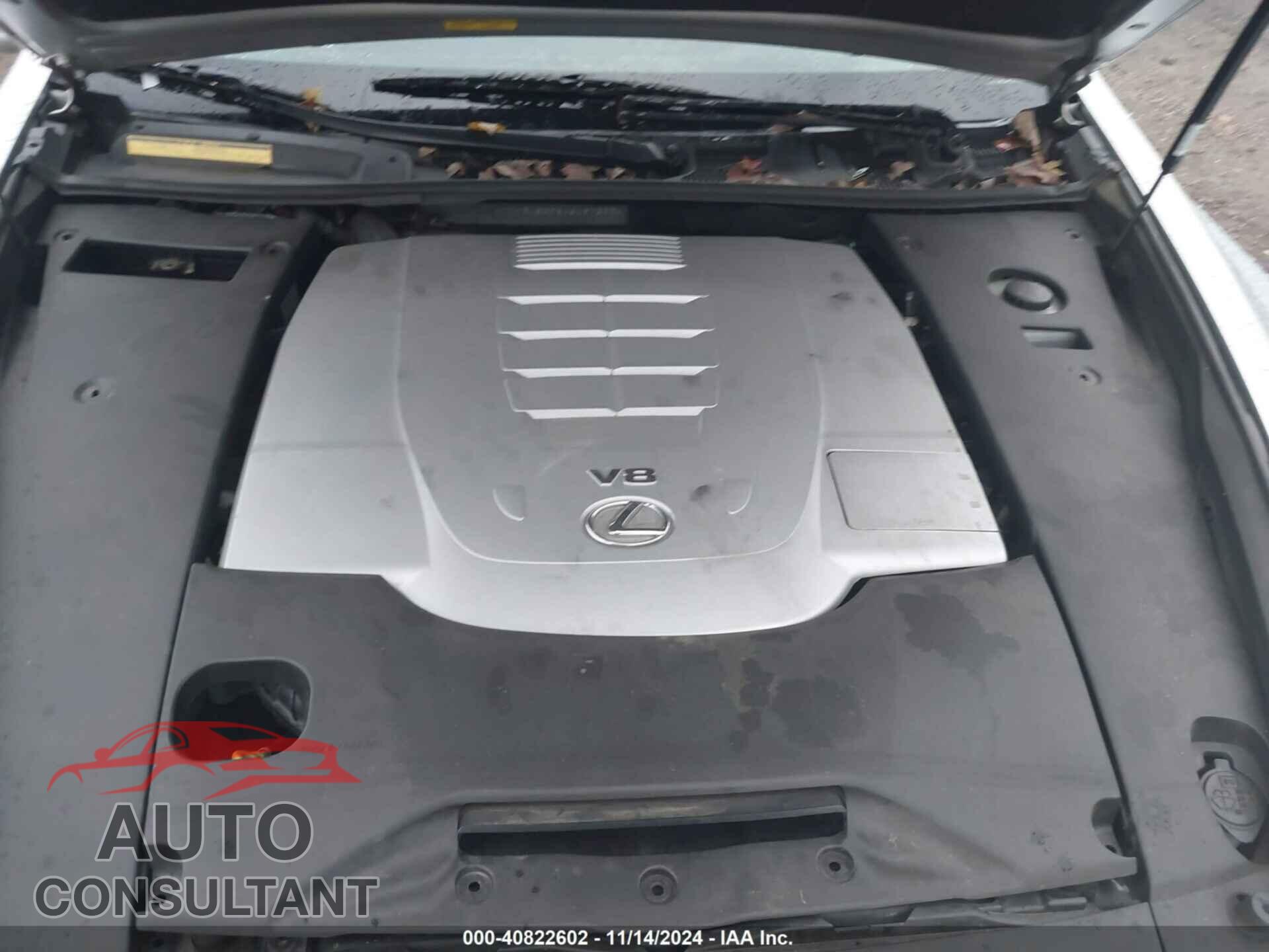 LEXUS LS 460 2010 - JTHBL5EF8A5097283