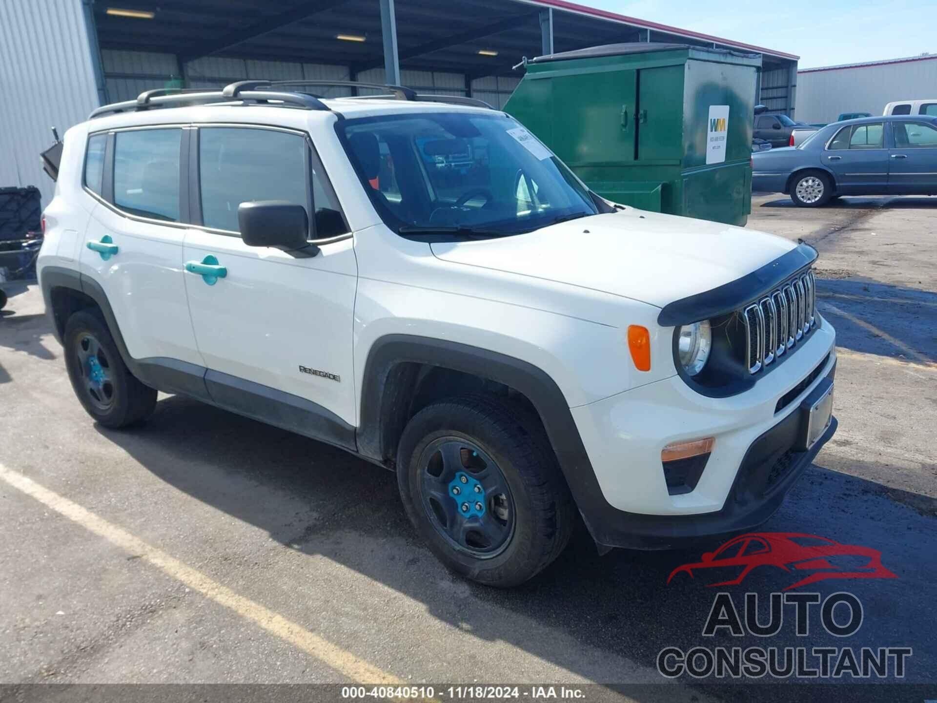 JEEP RENEGADE 2020 - ZACNJAAB8LPL66096