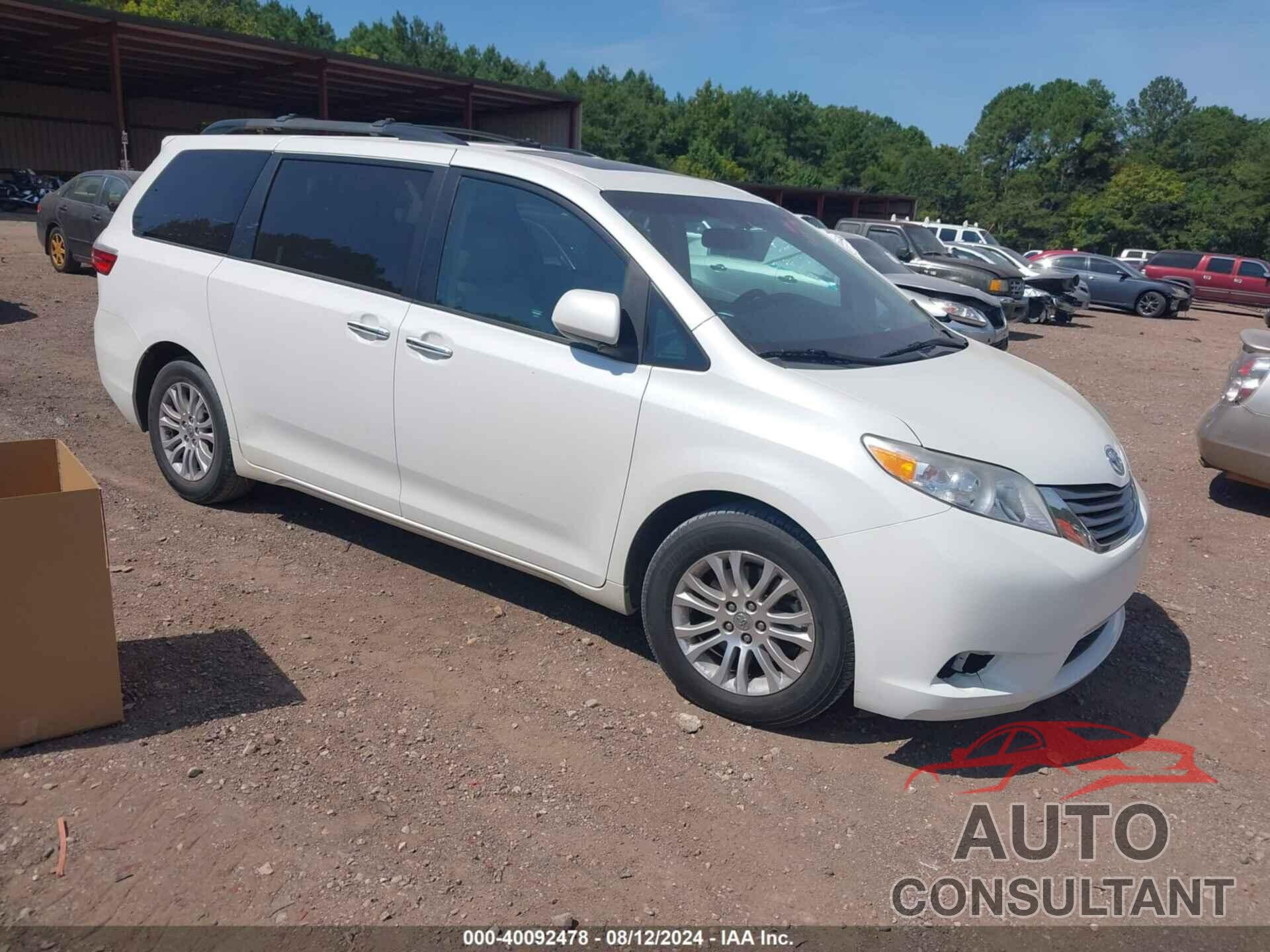 TOYOTA SIENNA 2016 - 5TDYK3DC5GS720565