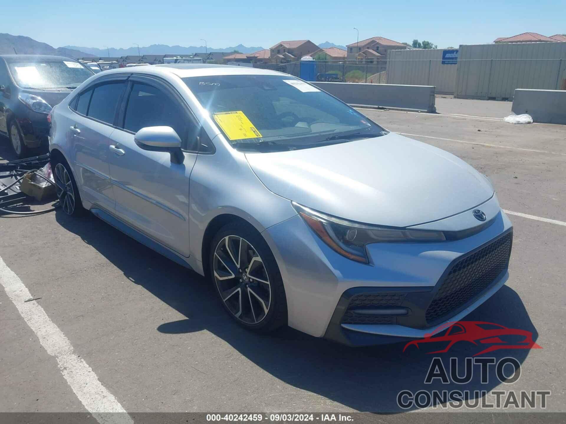 TOYOTA COROLLA 2020 - JTDP4RCEXLJ019068