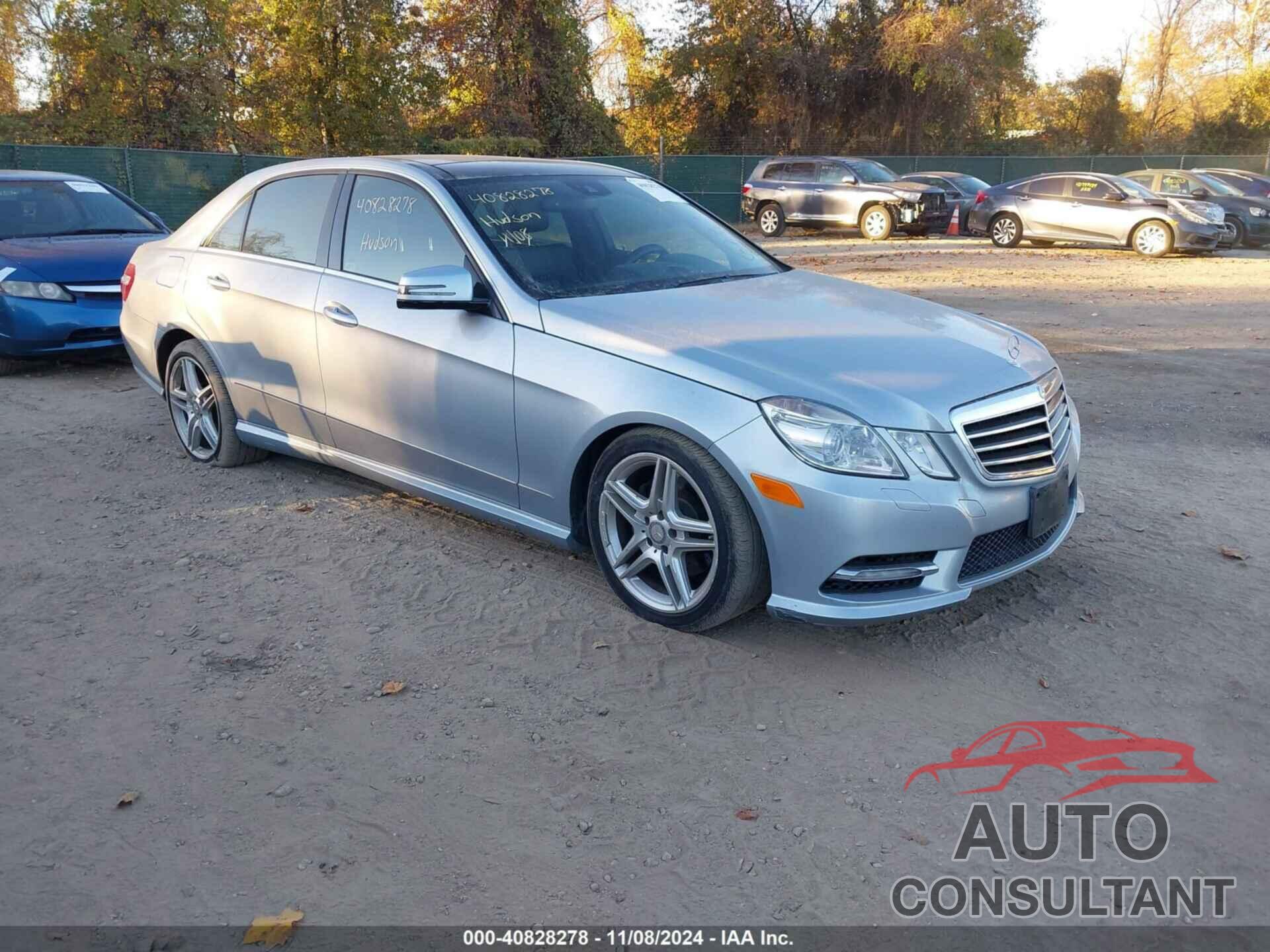 MERCEDES-BENZ E 350 2013 - WDDHF8JB1DA689438