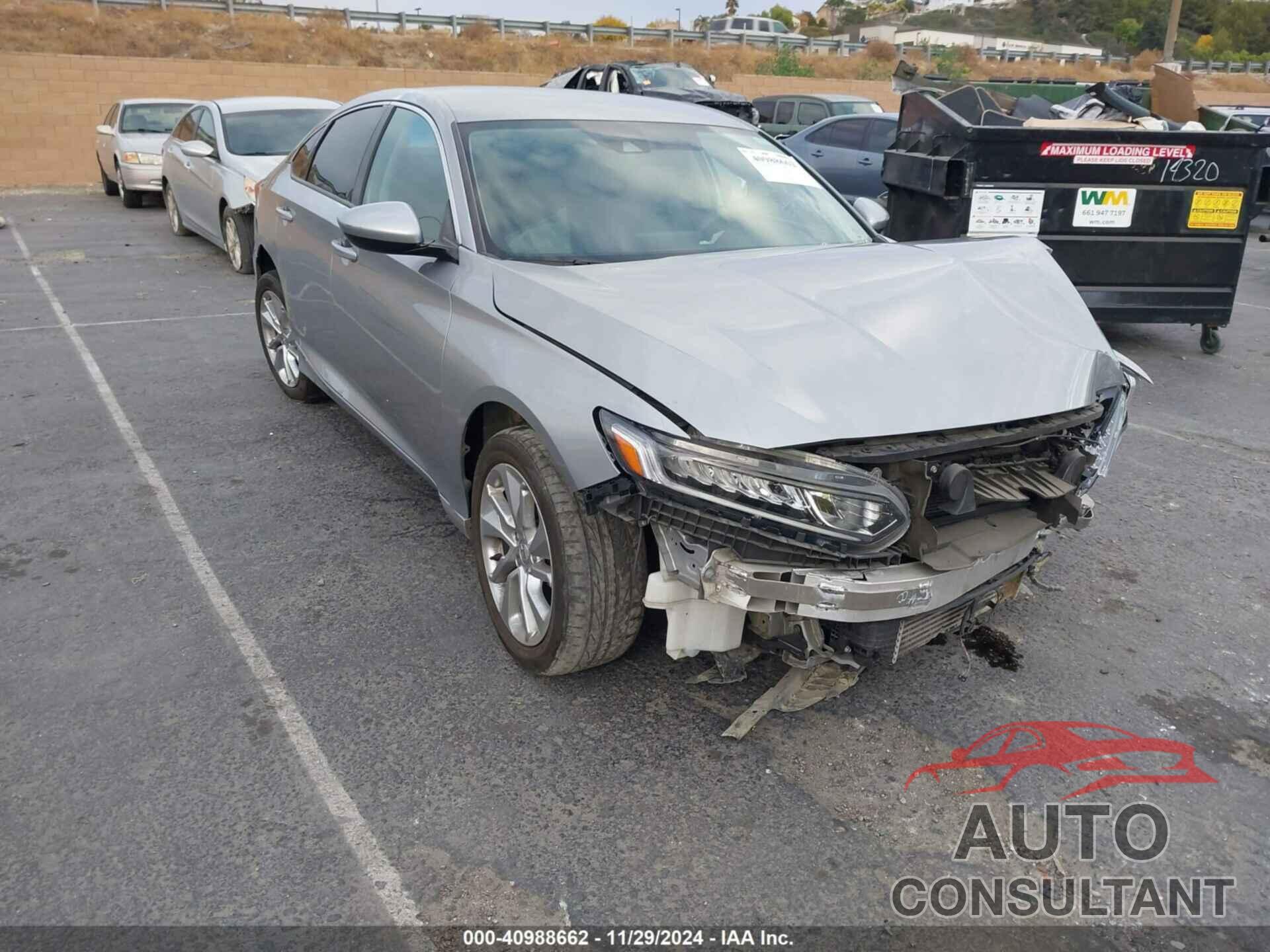 HONDA ACCORD 2019 - 1HGCV1F19KA116526