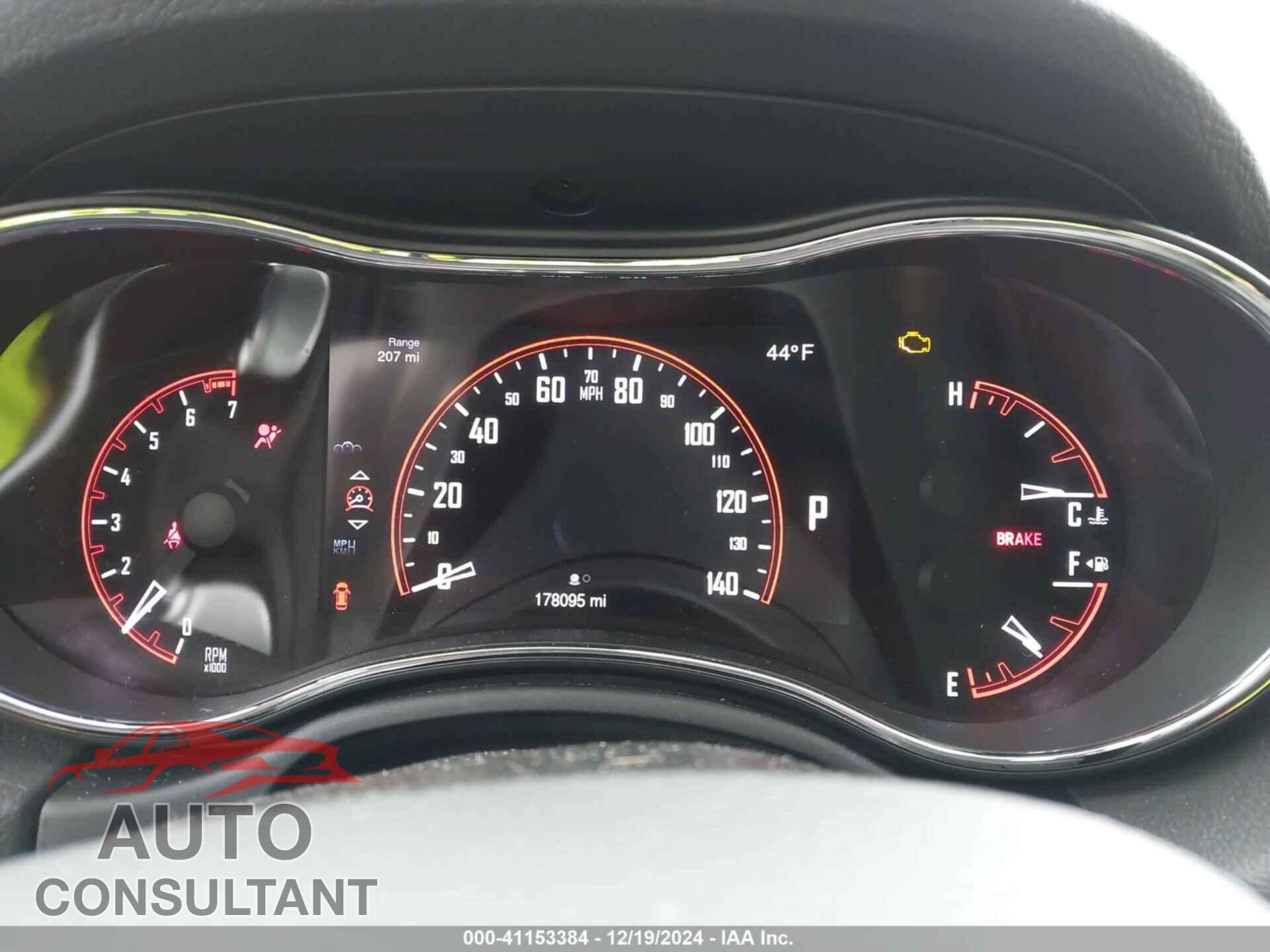 DODGE DURANGO 2015 - 1C4RDJDGXFC837581