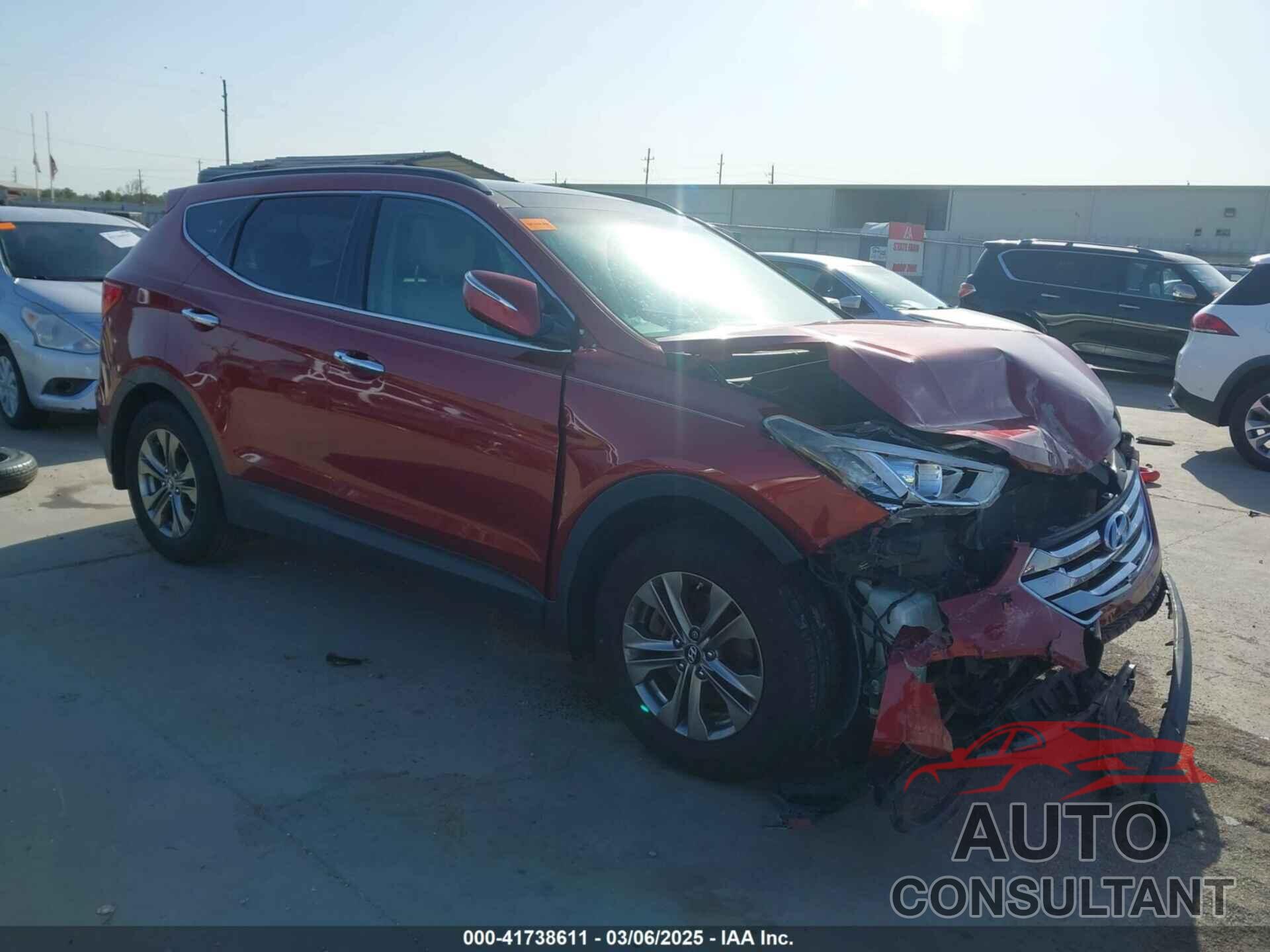 HYUNDAI SANTA FE SPORT 2014 - 5XYZU3LB3EG226884