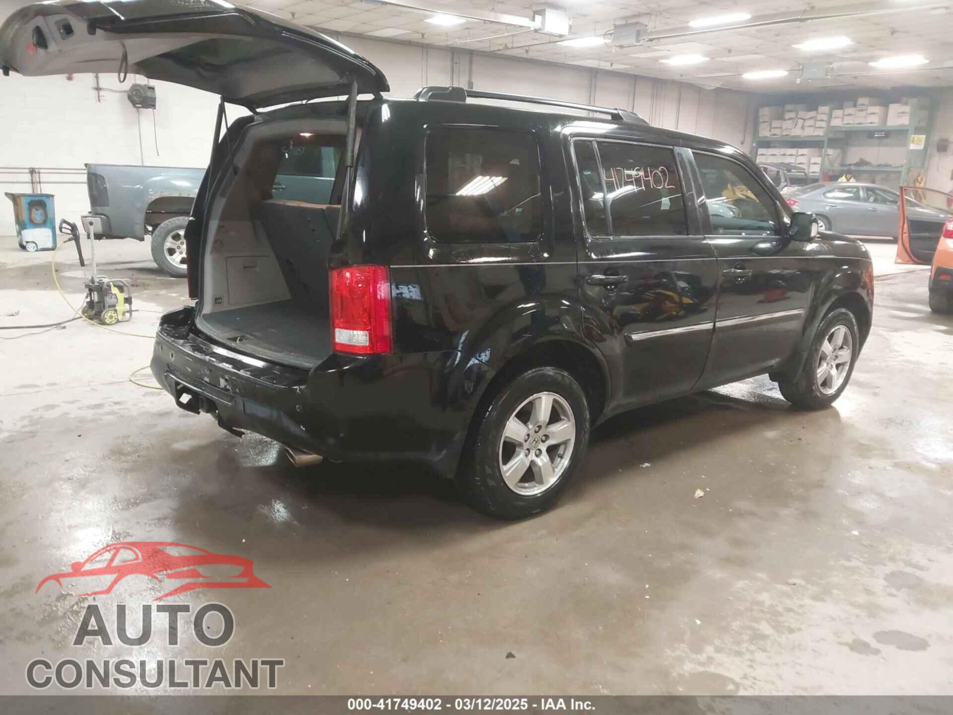 HONDA PILOT 2012 - 5FNYF4H91CB067014