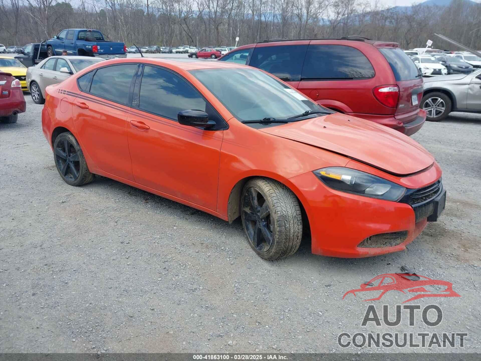 DODGE DART 2015 - 1C3CDFBB2FD414874