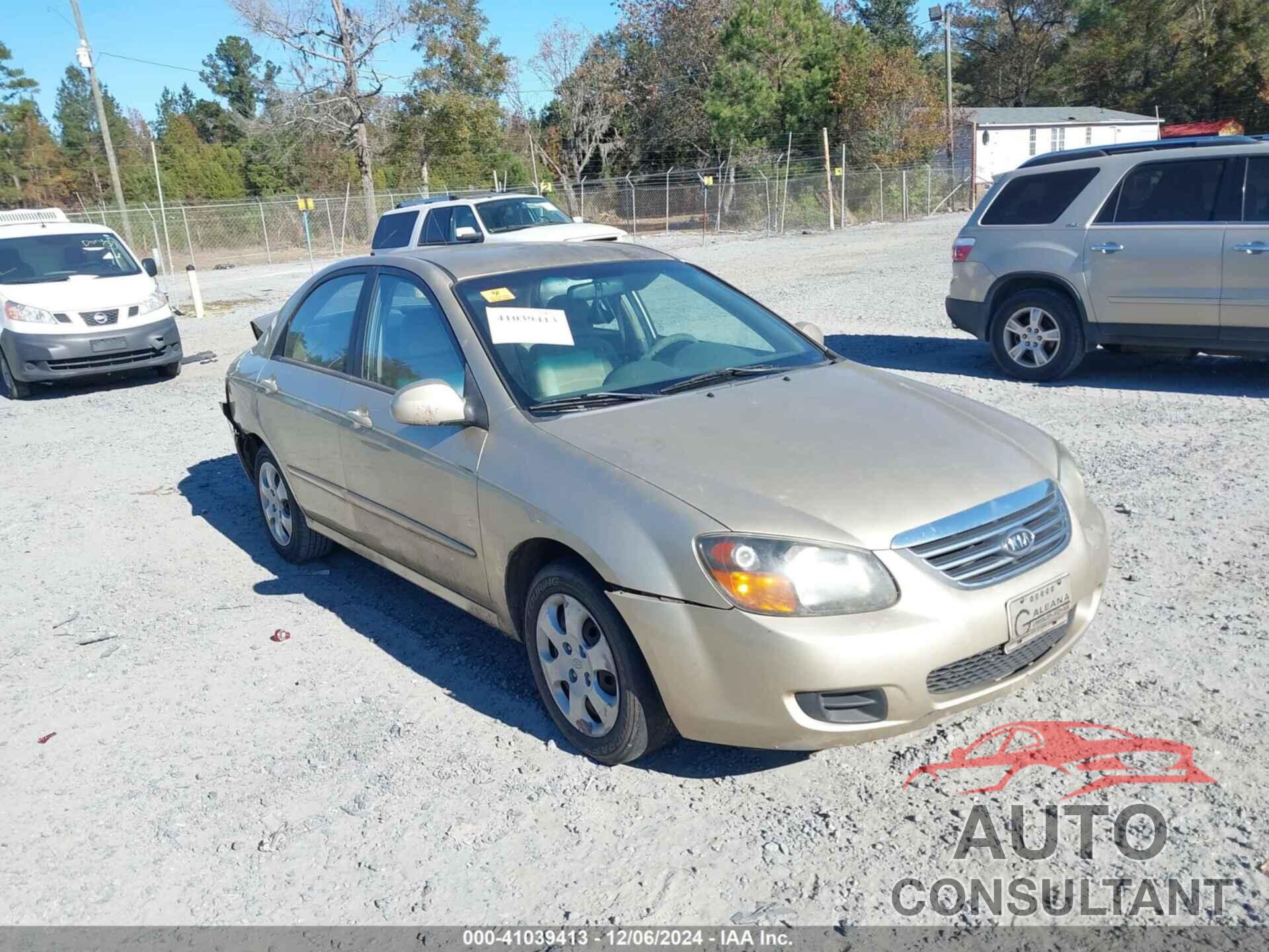 KIA SPECTRA 2009 - KNAFE221095652157