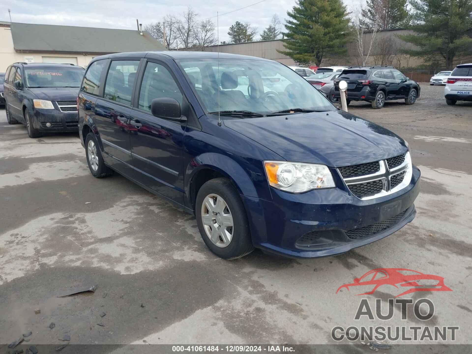 DODGE GRAND CARAVAN 2012 - 2C4RDGBG0CR235846