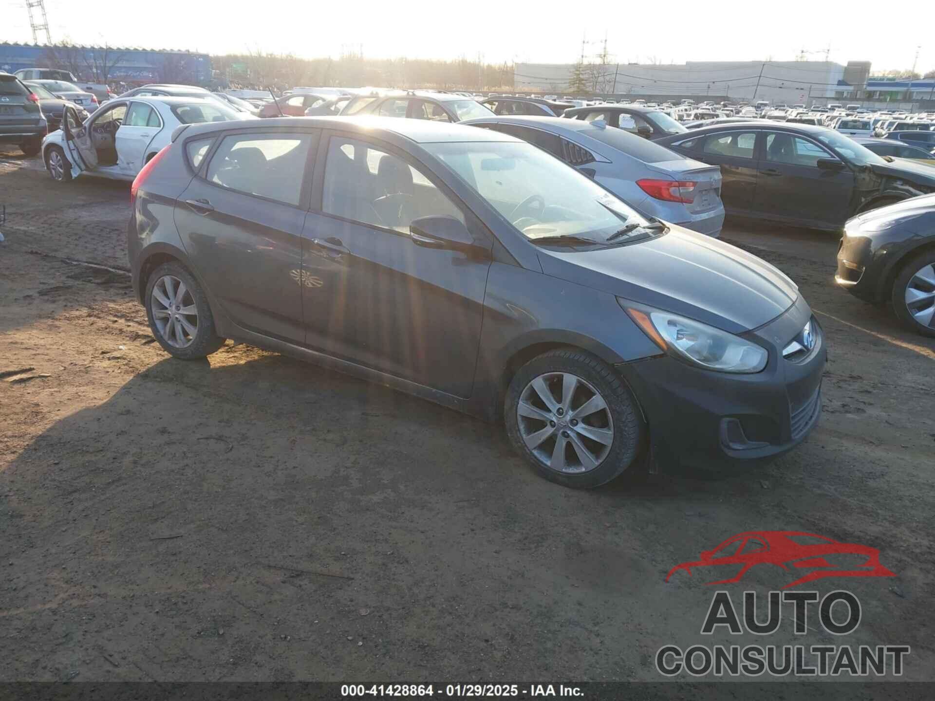 HYUNDAI ACCENT 2013 - KMHCU5AE3DU065167
